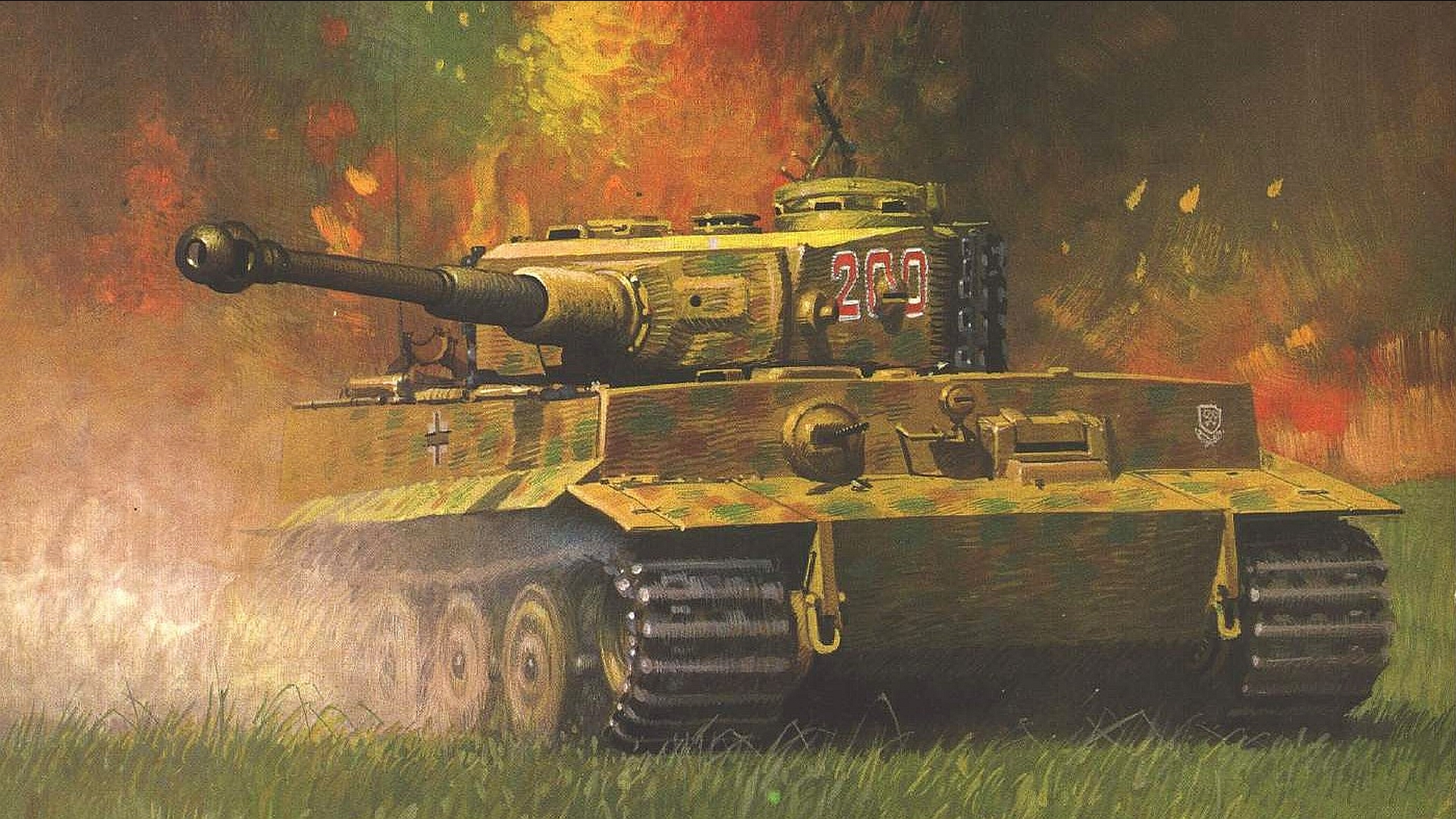 Panzer HD Wallpaper Hintergrund 1920x1080