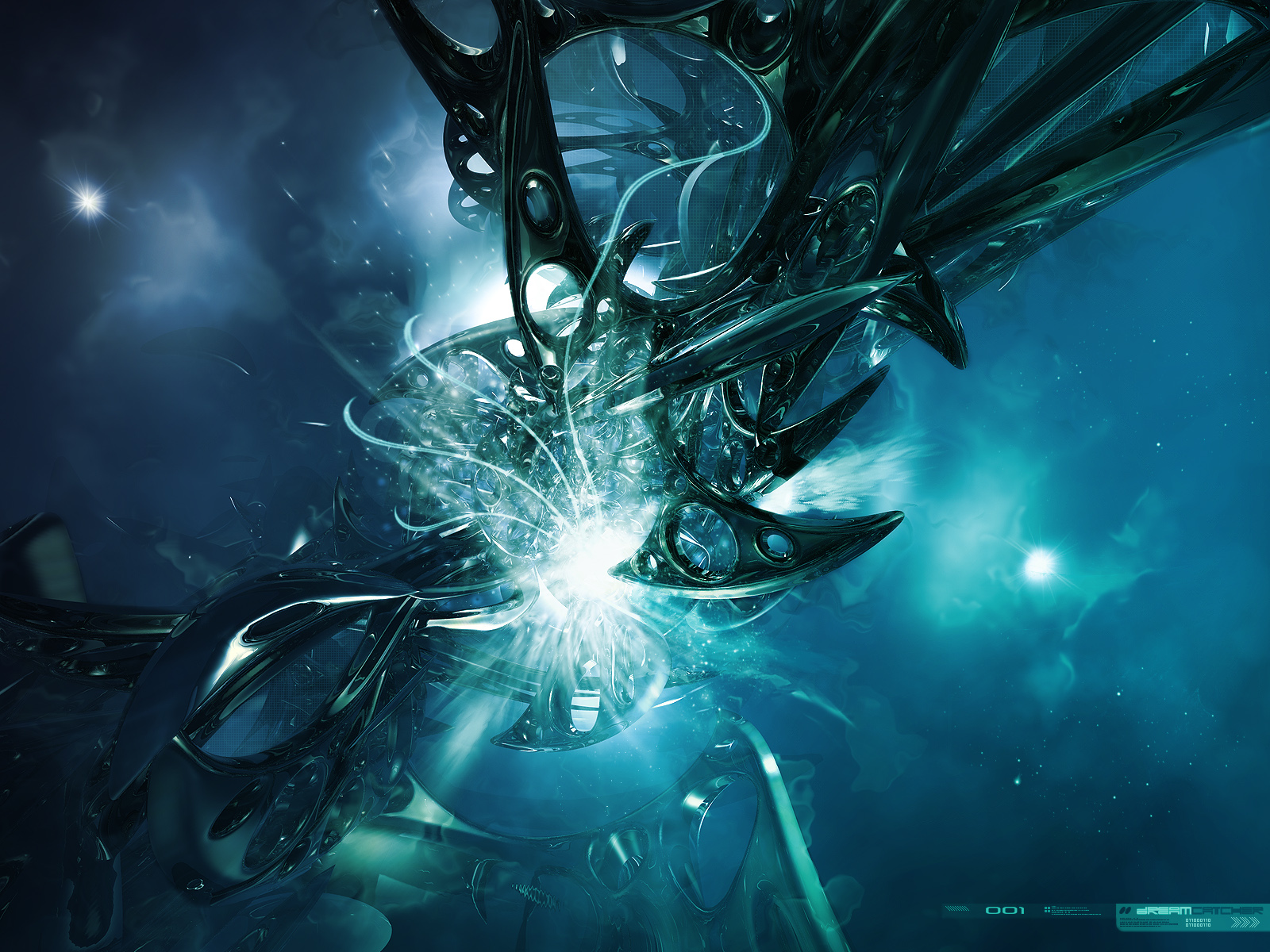 Blue Animated Wallpaper 4k