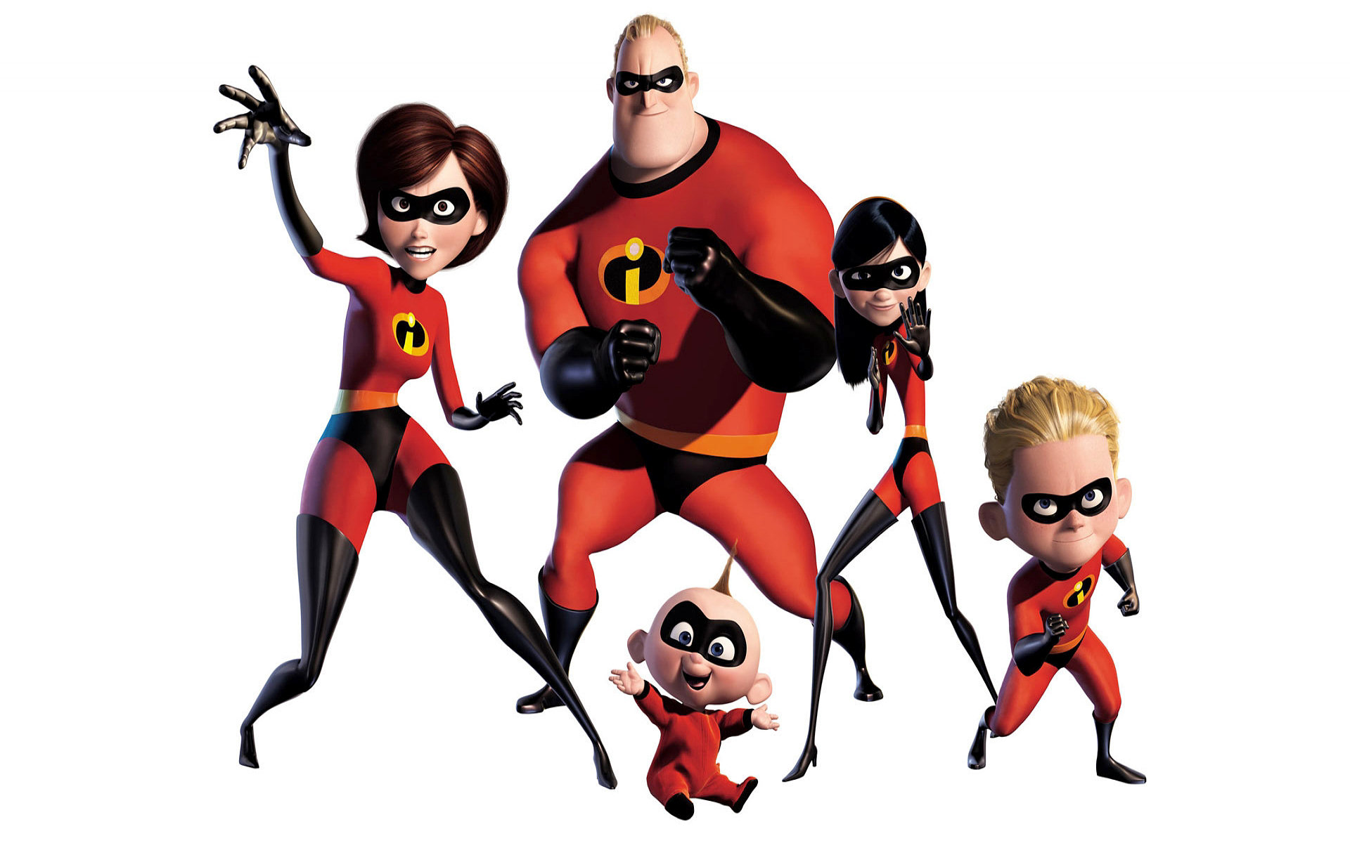Download JackJack Parr Dash Parr Violet Parr Elastigirl Mr. Incredible
