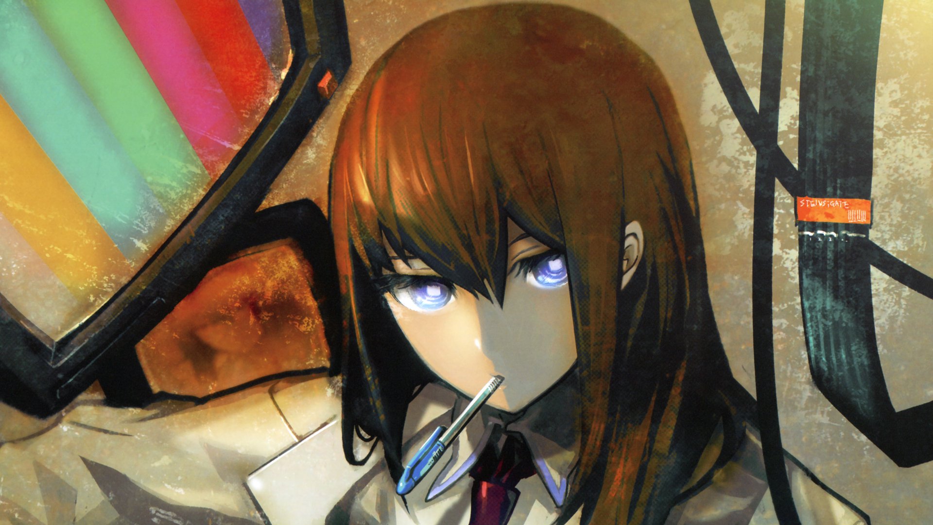 Makise Kurisu HD Wallpaper Background Image 1920x1080