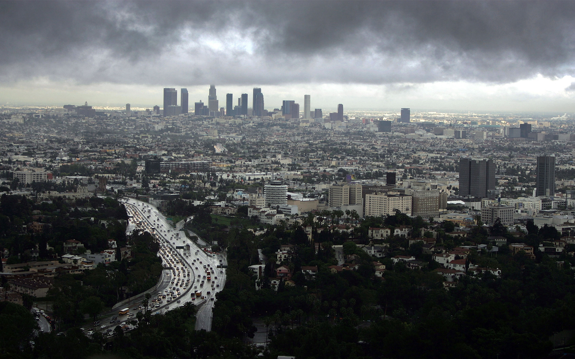 Download Man Made Los Angeles HD Wallpaper