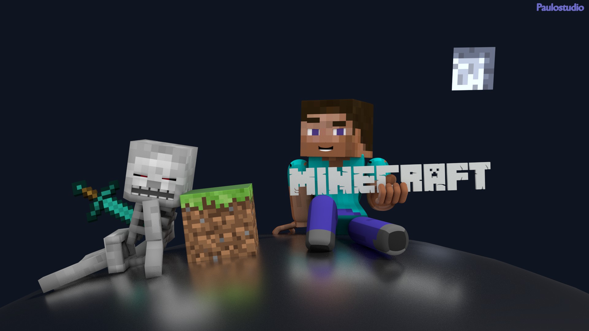 Minecraft Full HD Fond d'écran and ArrièrePlan 1920x1080 ID607172