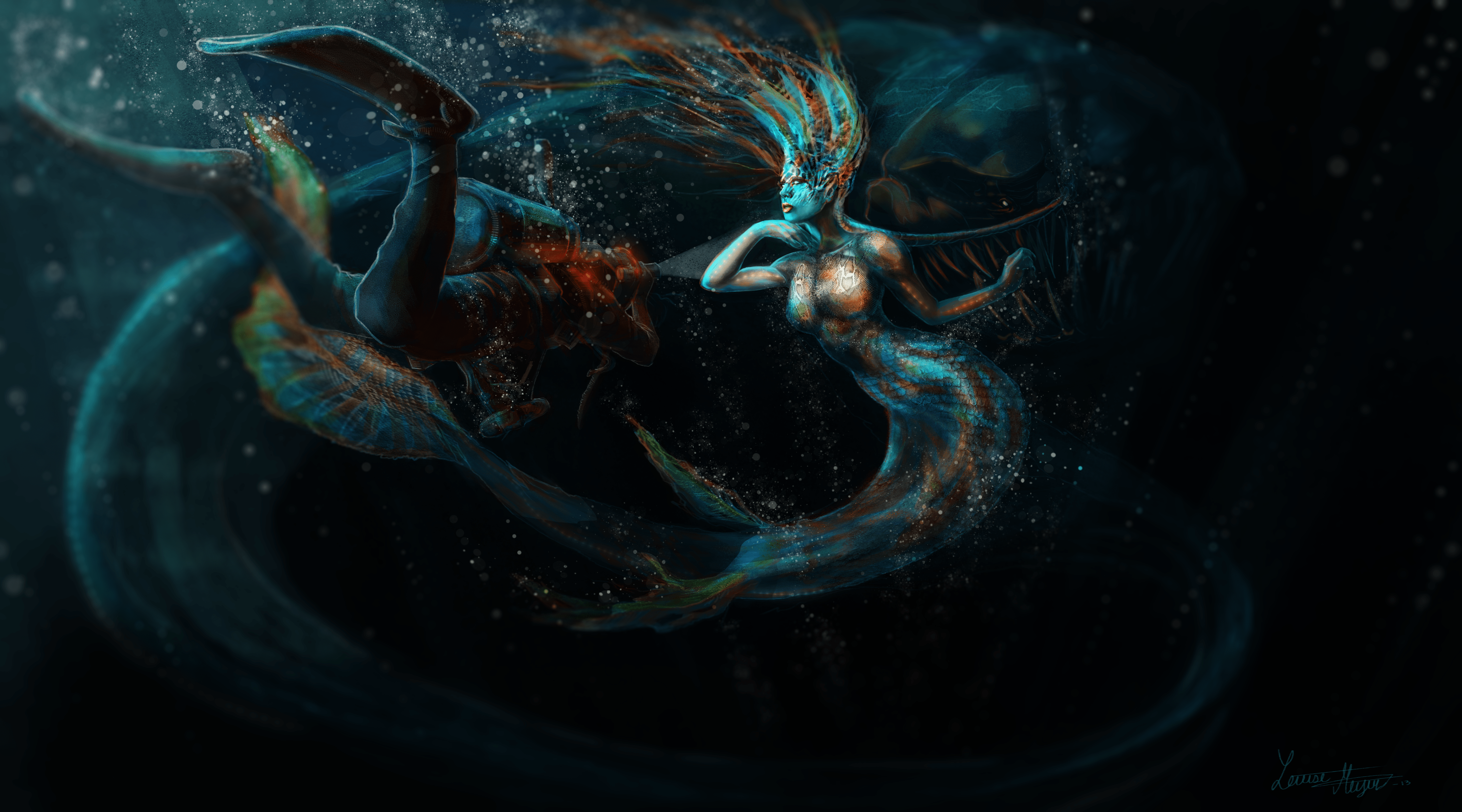 Into the Deep 4k Ultra HD Wallpaper and Background Image 4500x2500 ID616401