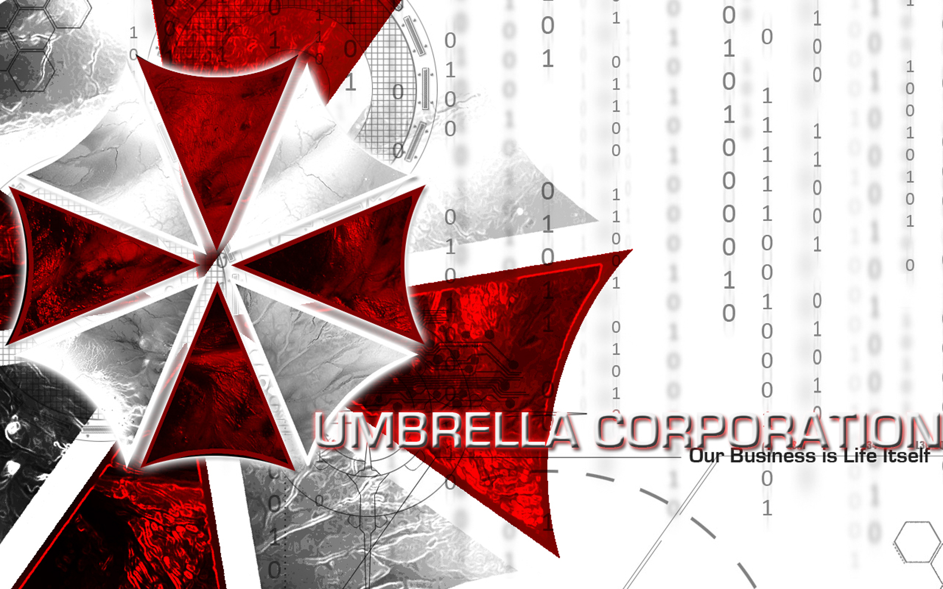 Resident Evil Umbrella Corporation HD Wallpaper