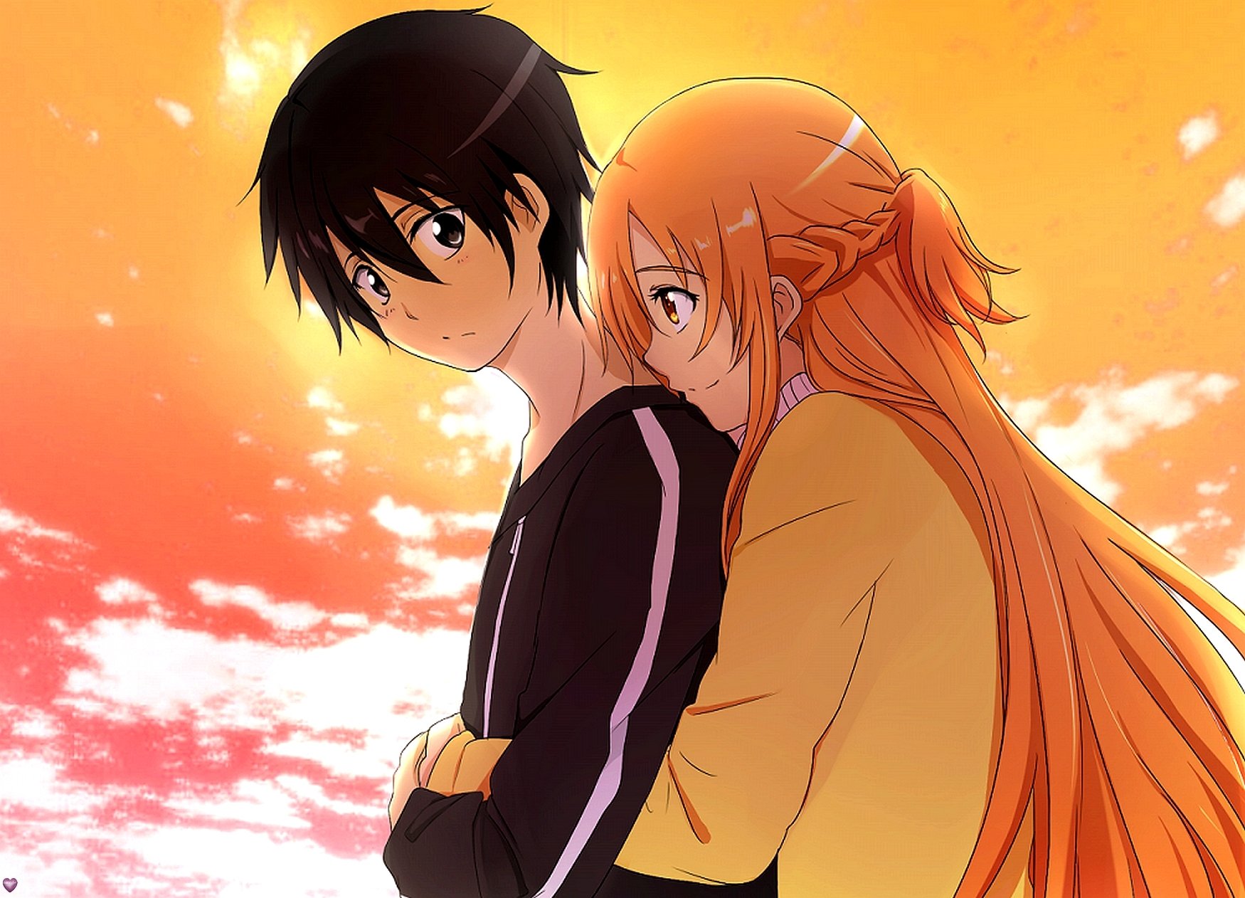 Kirito and Asuna Wallpaper and Background Image 1750x1262 ID648416 Wallpaper Abyss