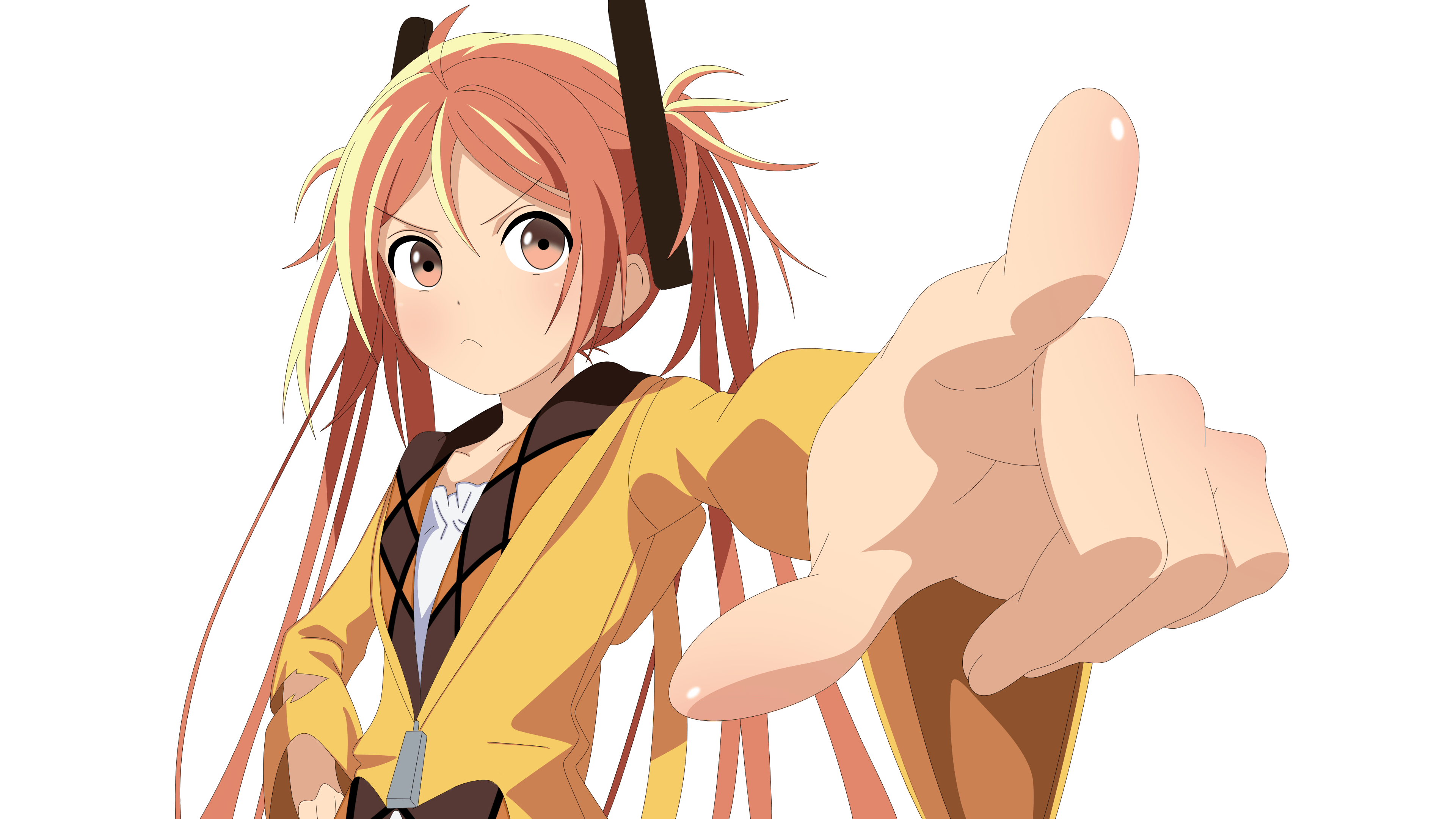 Enju Aihara from Black Bullet 4K Ultra HD Wallpaper