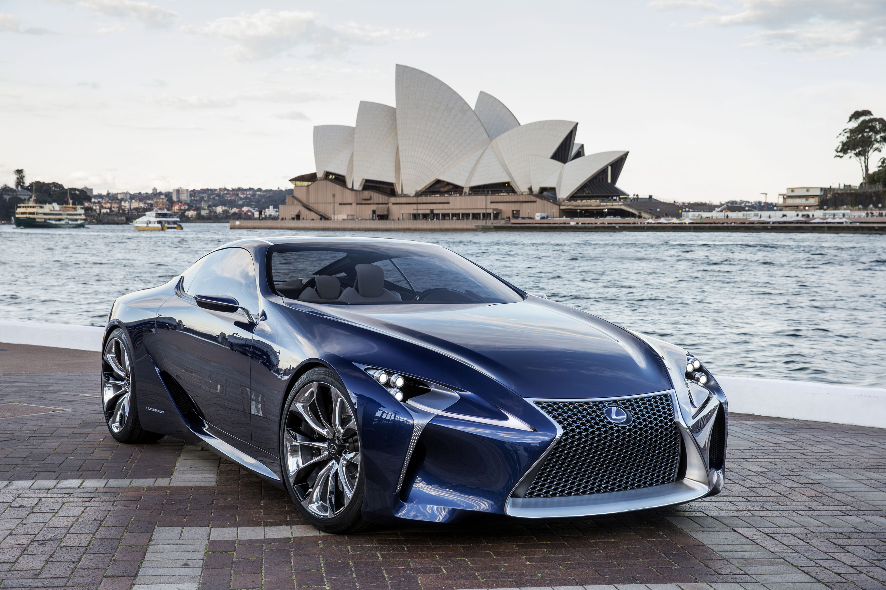 Download Australia Sydney Opera House Car Lexus Vehicle Lexus LC 500 HD