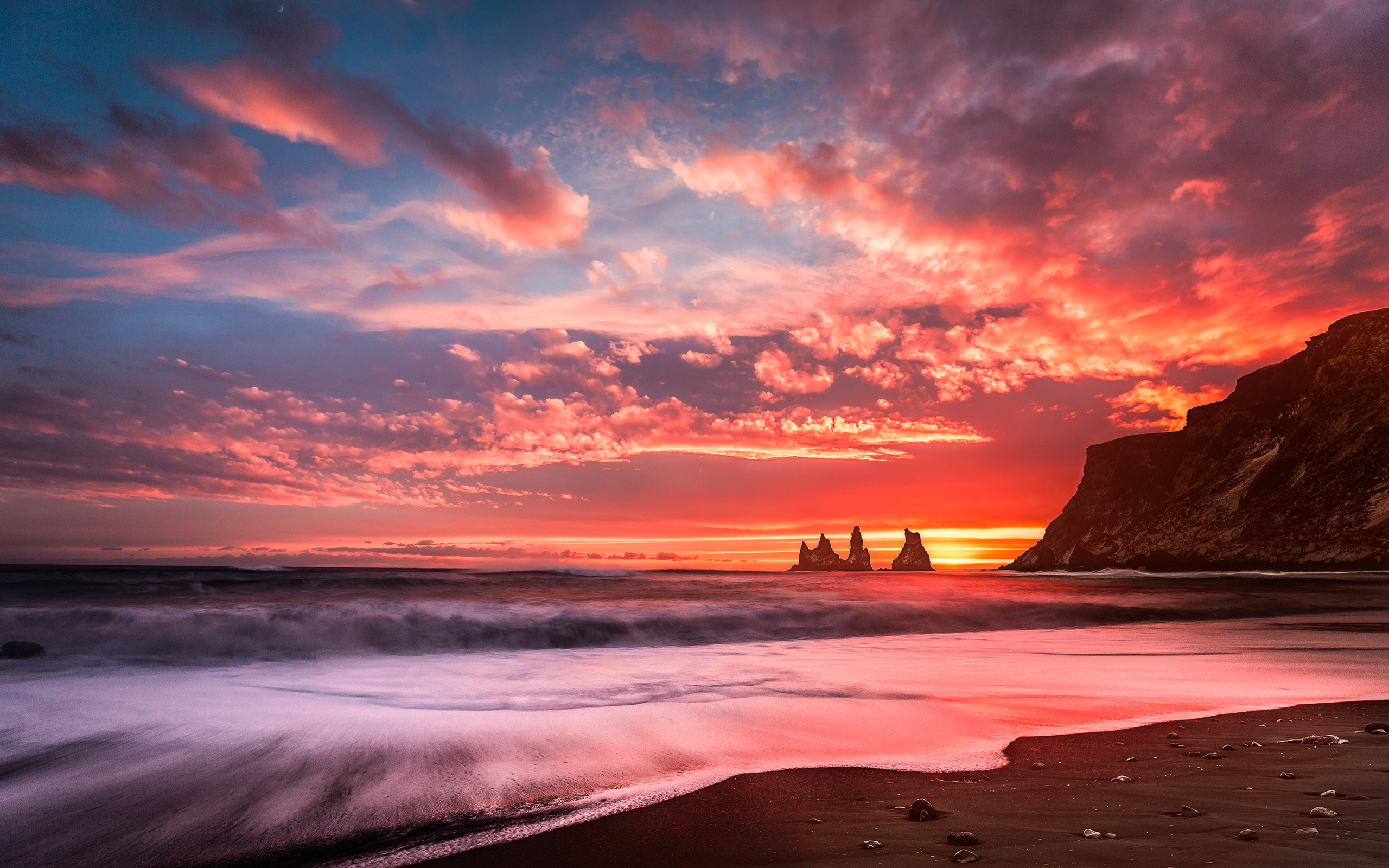 4828 Coucher de Soleil Fonds d'écran HD ArrièrePlans