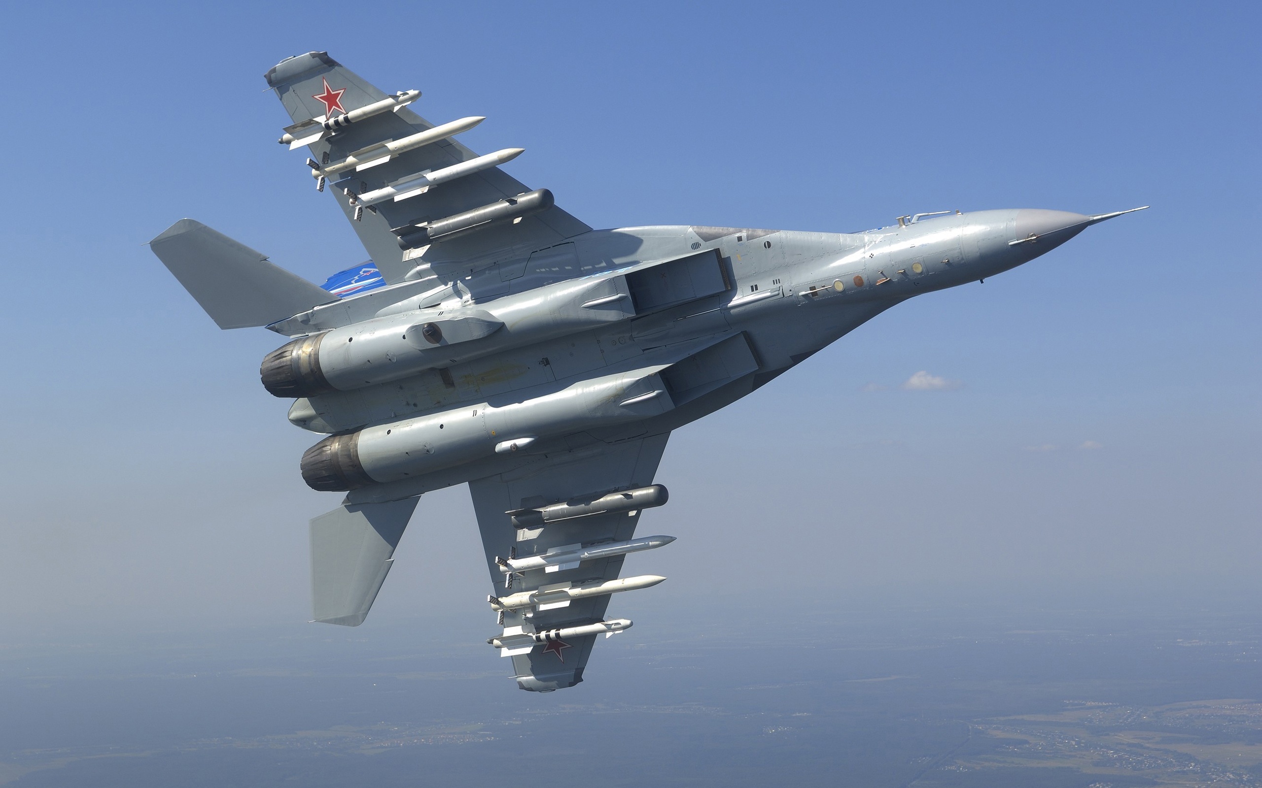Mikoyan MiG-35: Stunning HD Wallpaper of a Military Jet Fighter