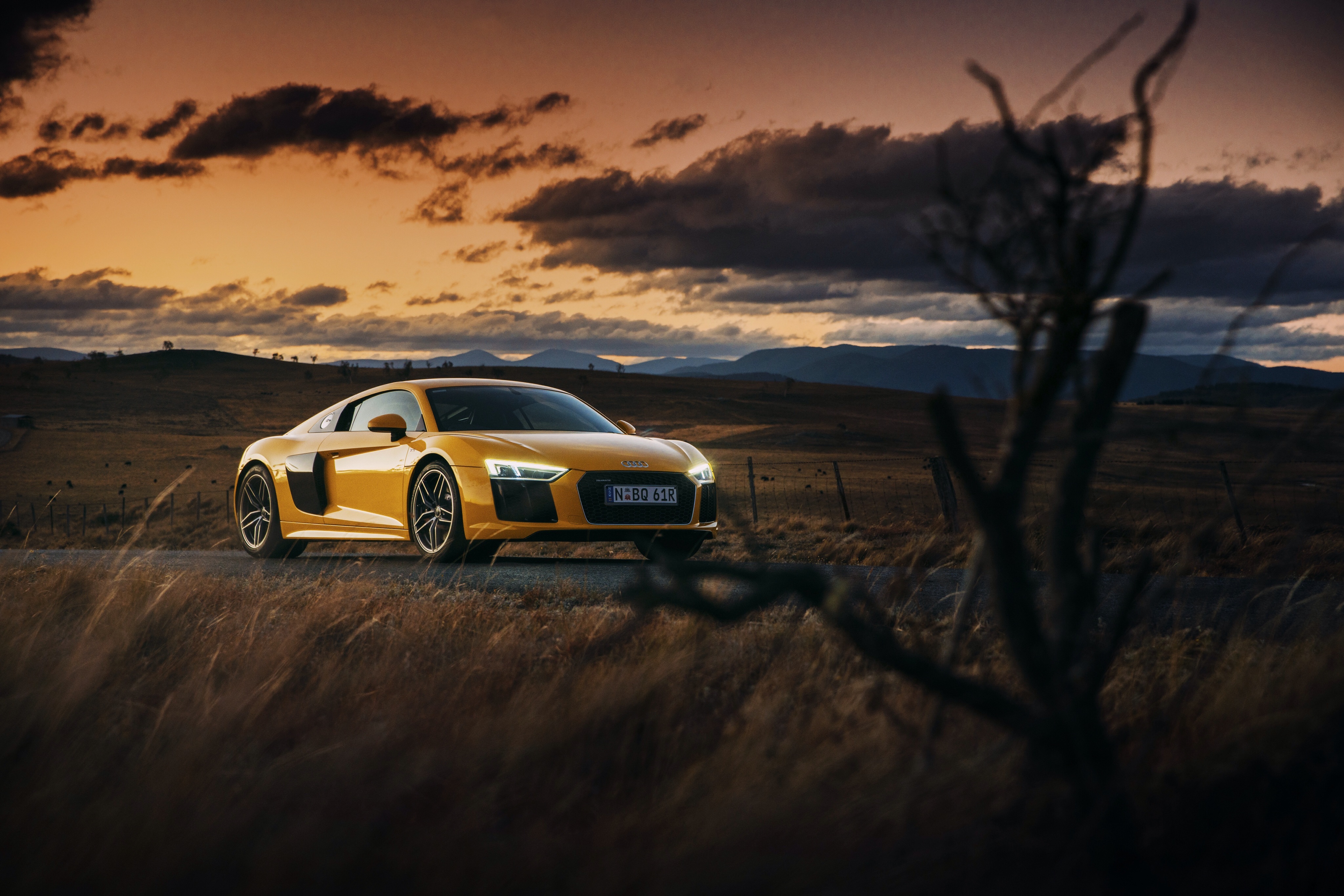 Audi R8 V10 4k Ultra HD Wallpaper Hintergrund 4096x2732