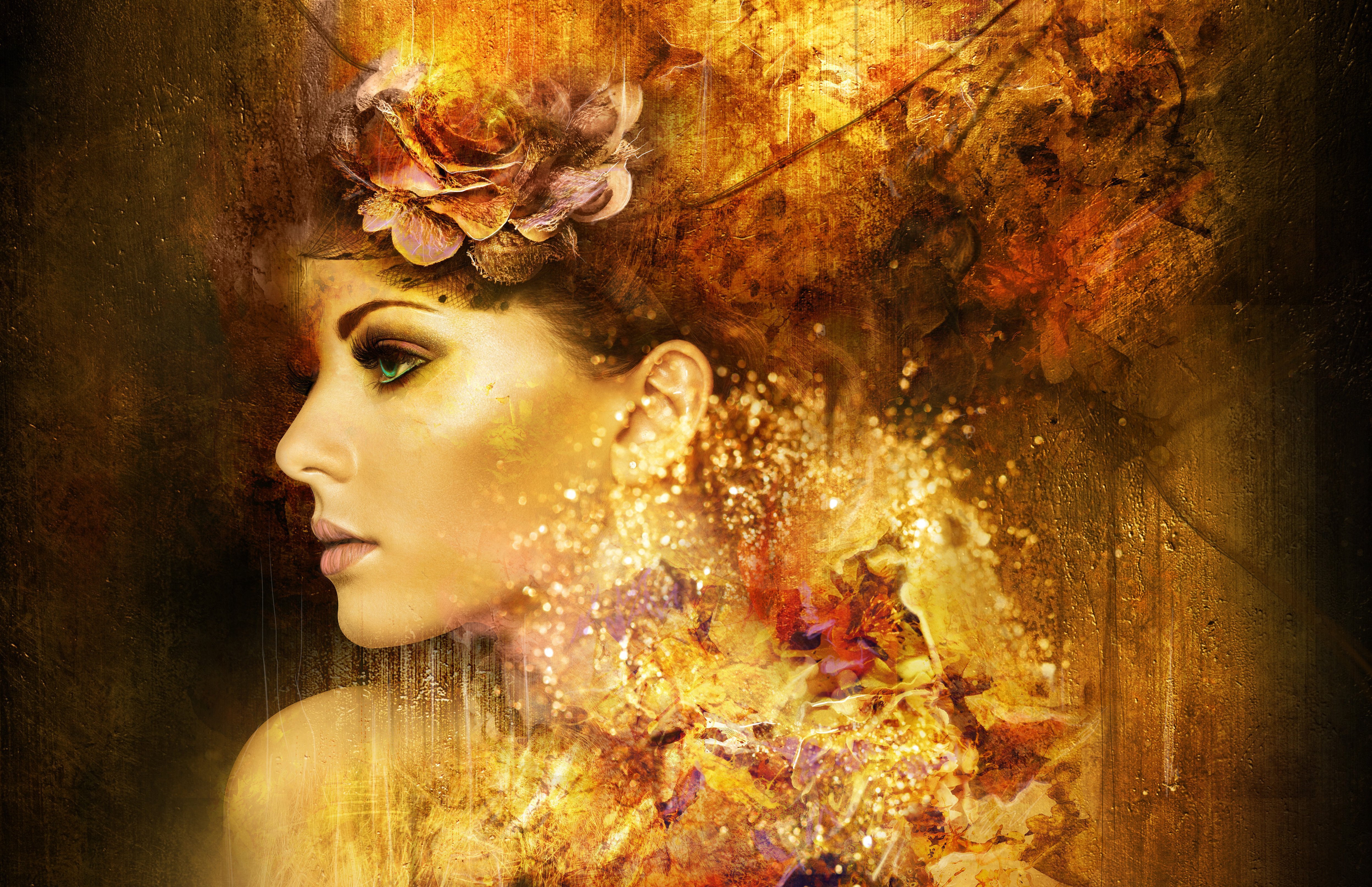 Portrait of a Woman 4k Ultra HD Wallpaper Background Image 4990x3228 ID718549 Wallpaper