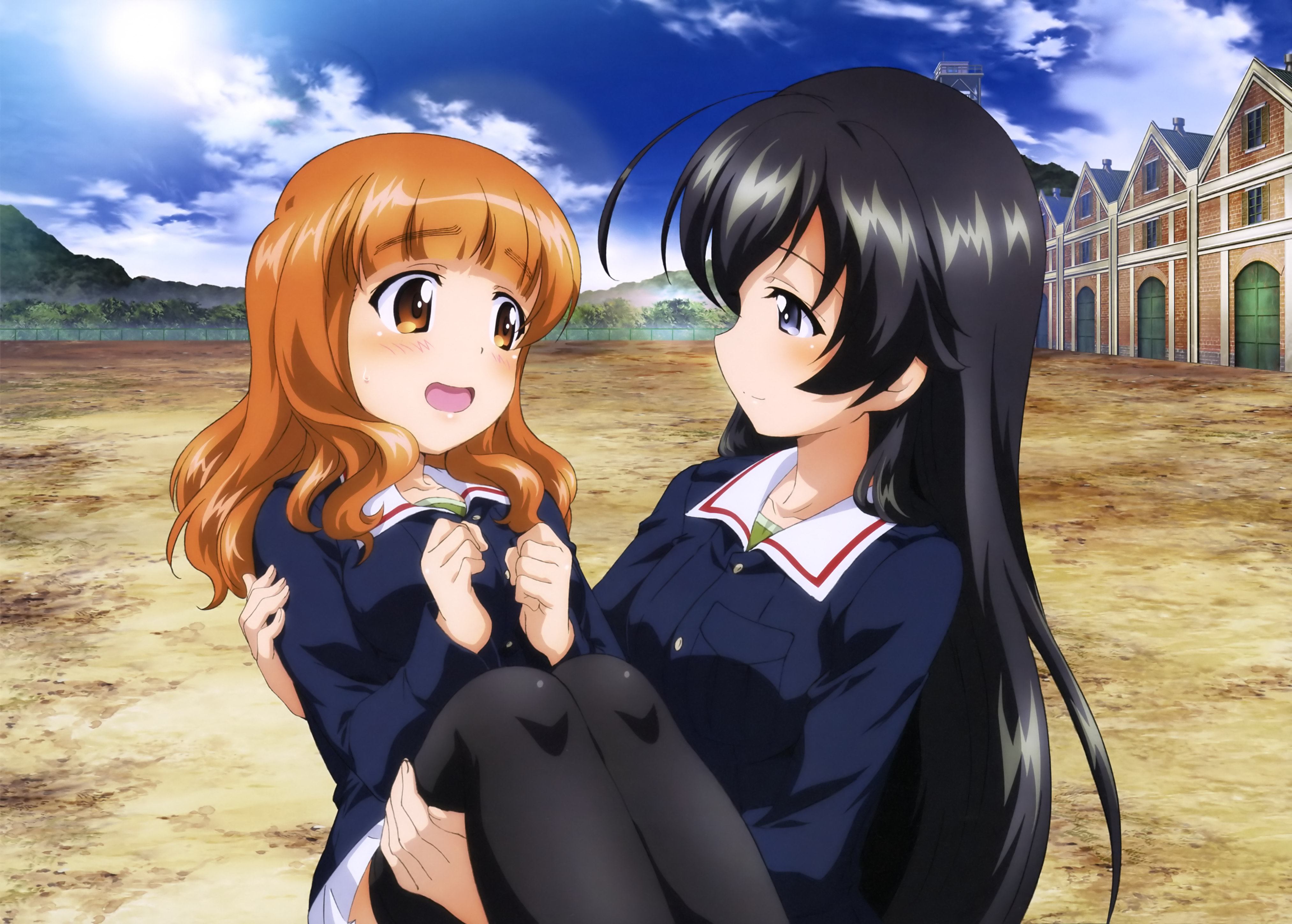Girls und Panzer 4k Ultra HD Wallpaper Background Image