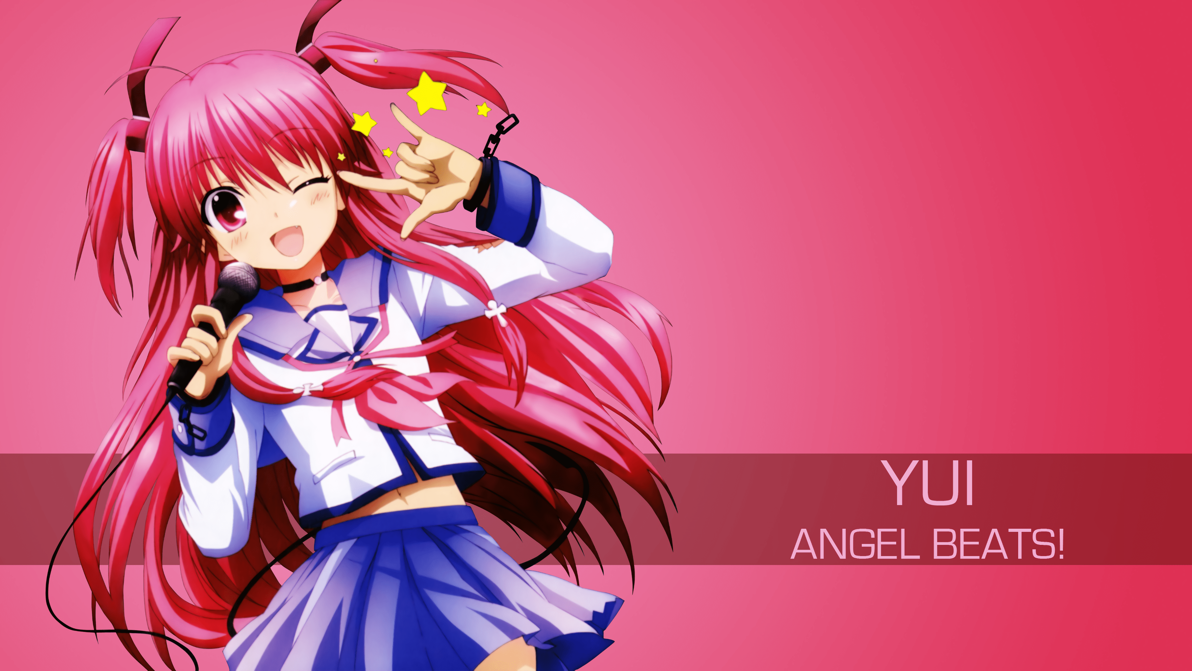 Angel Beats! 4k Ultra HD Wallpaper Background Image 3840x2160