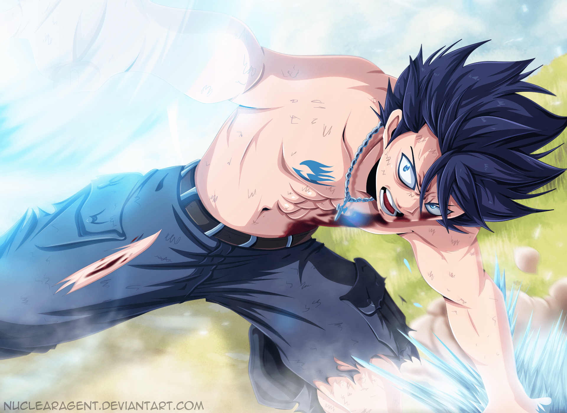 Download Gray Fullbuster Anime Fairy Tail HD Wallpaper