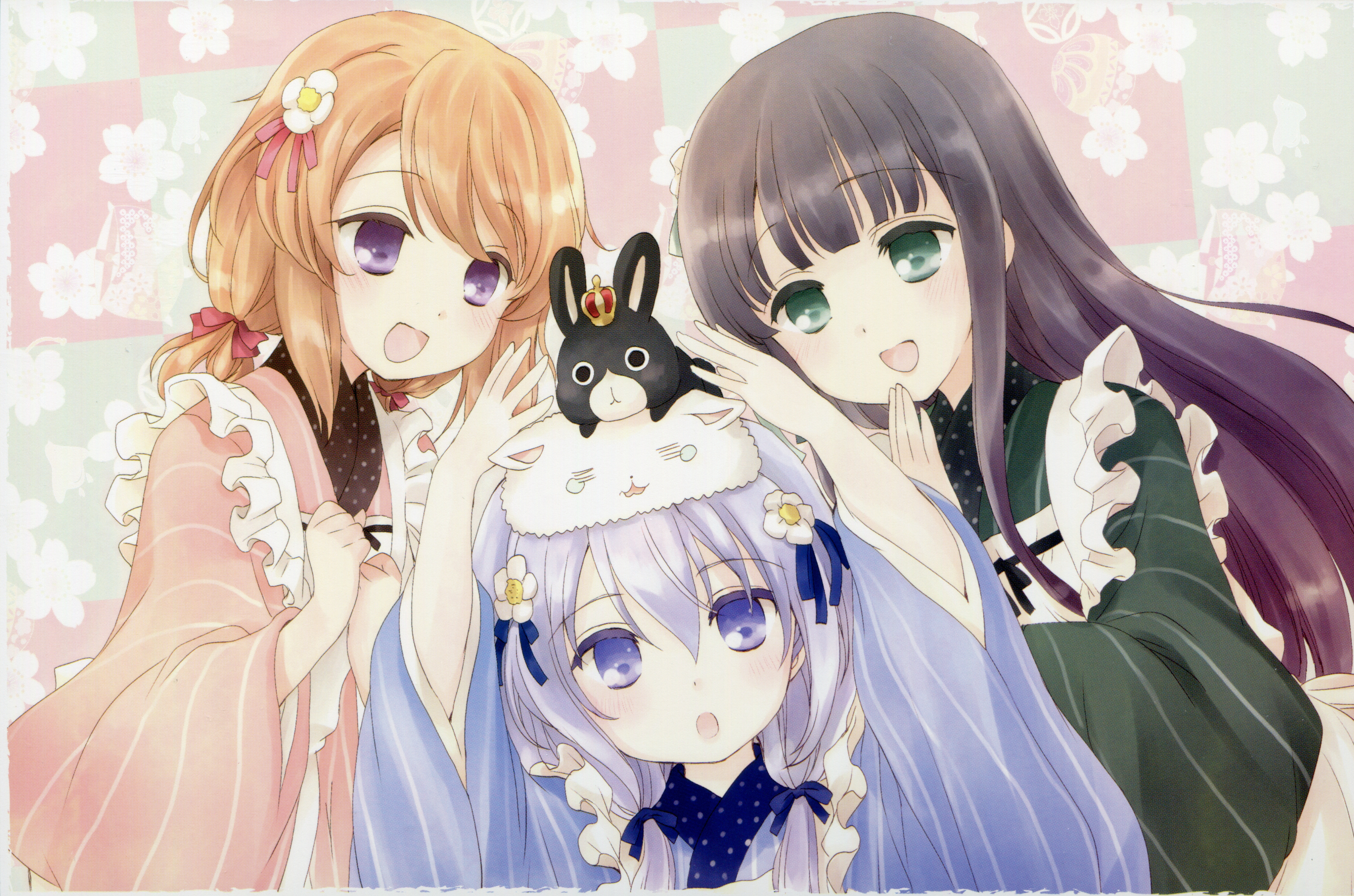 Is the Order a Rabbit? 4k Ultra HD Wallpaper Background Image