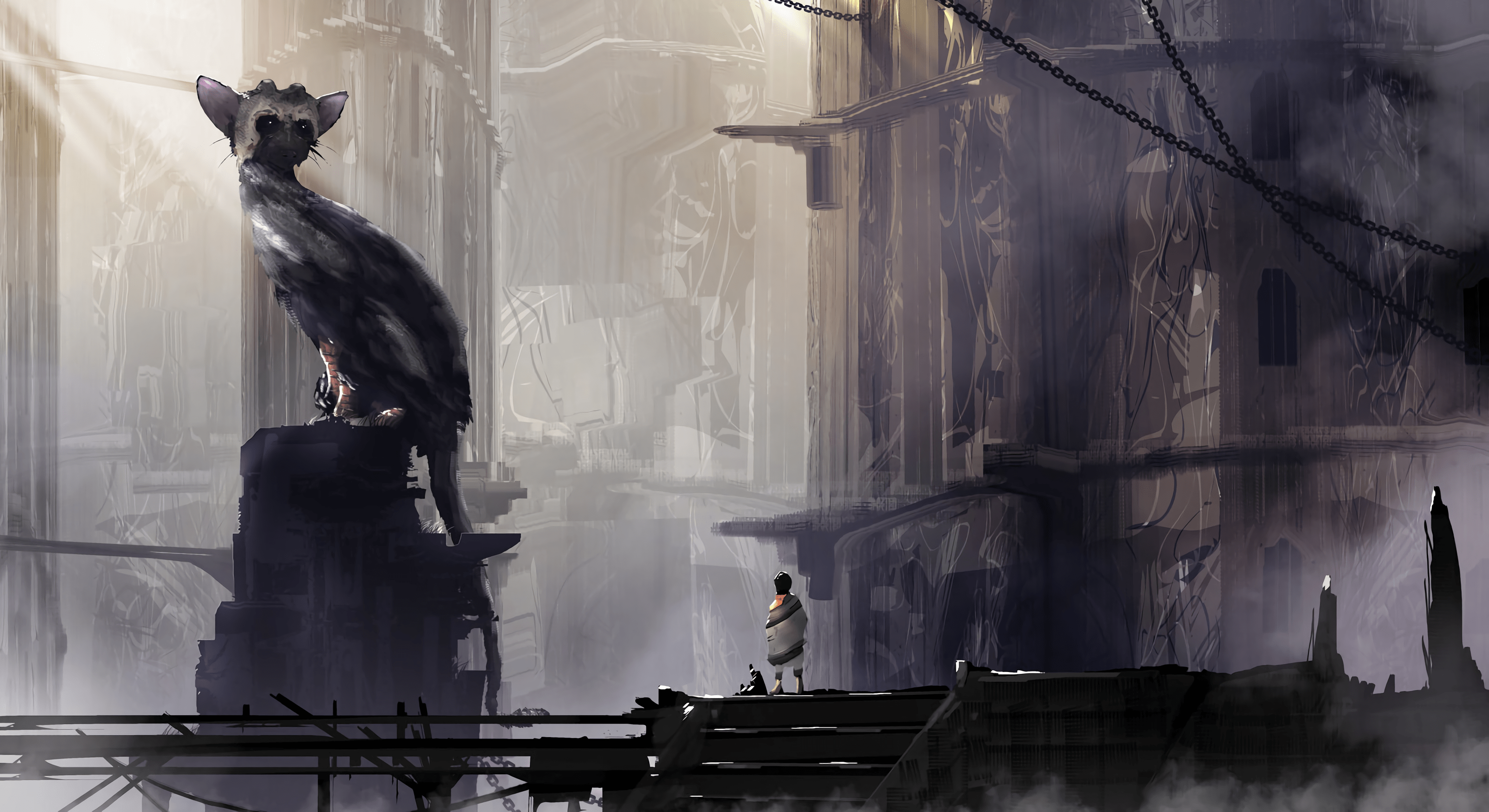 The Last Guardian HD Wallpaper Background Image 3200x1746