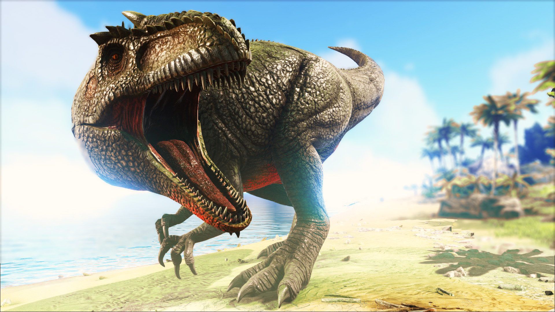 Ark Survival Evolved Dinosaur HD Wallpaper