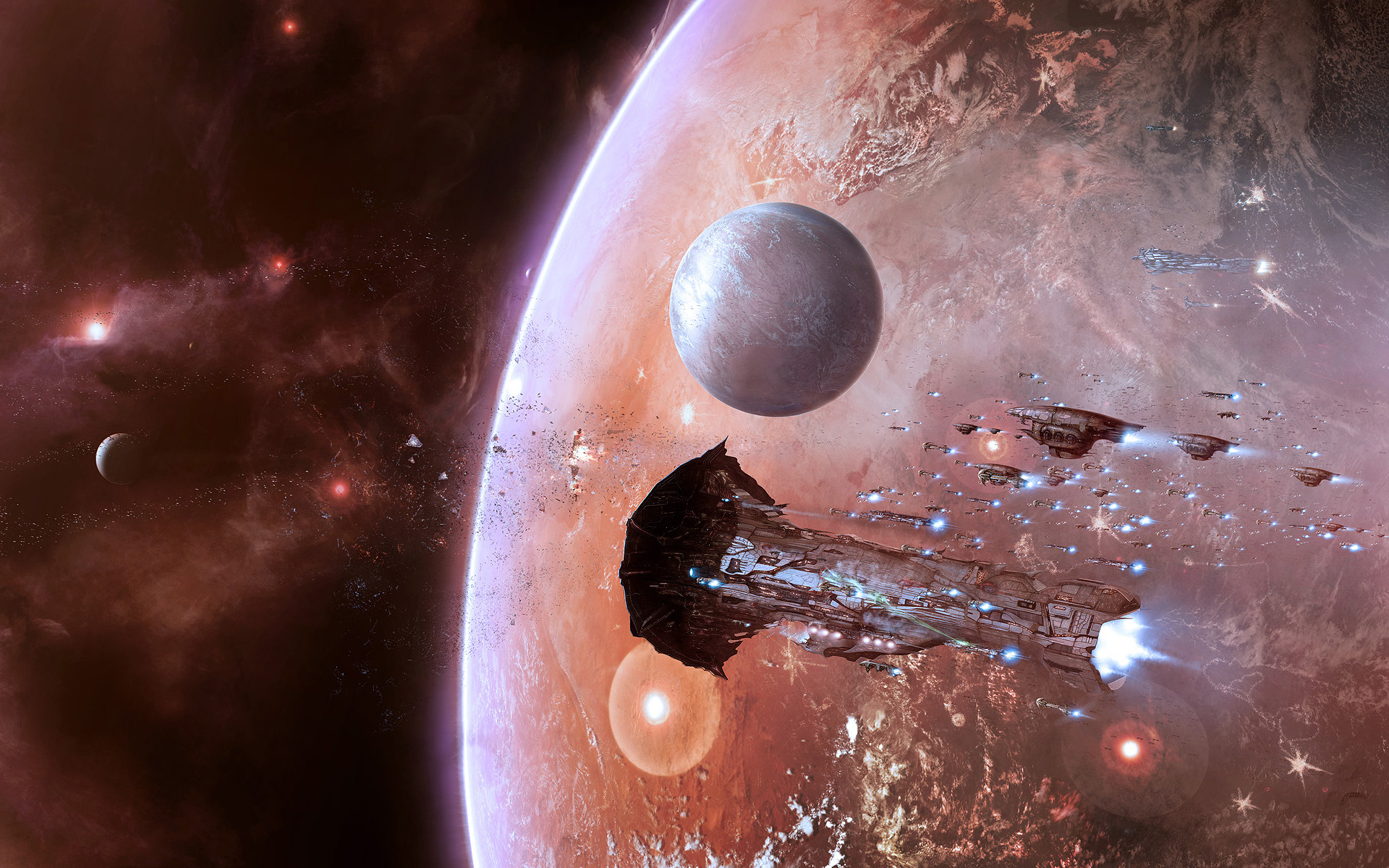 EVE Online Space Adventure HD Wallpaper