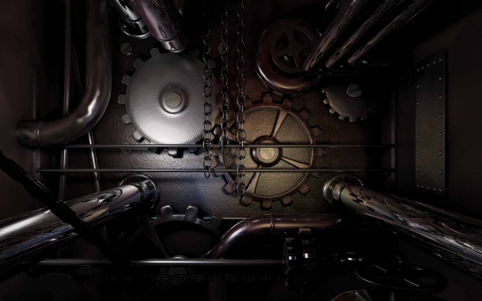Download Gears Technology Hardware Wallpaper