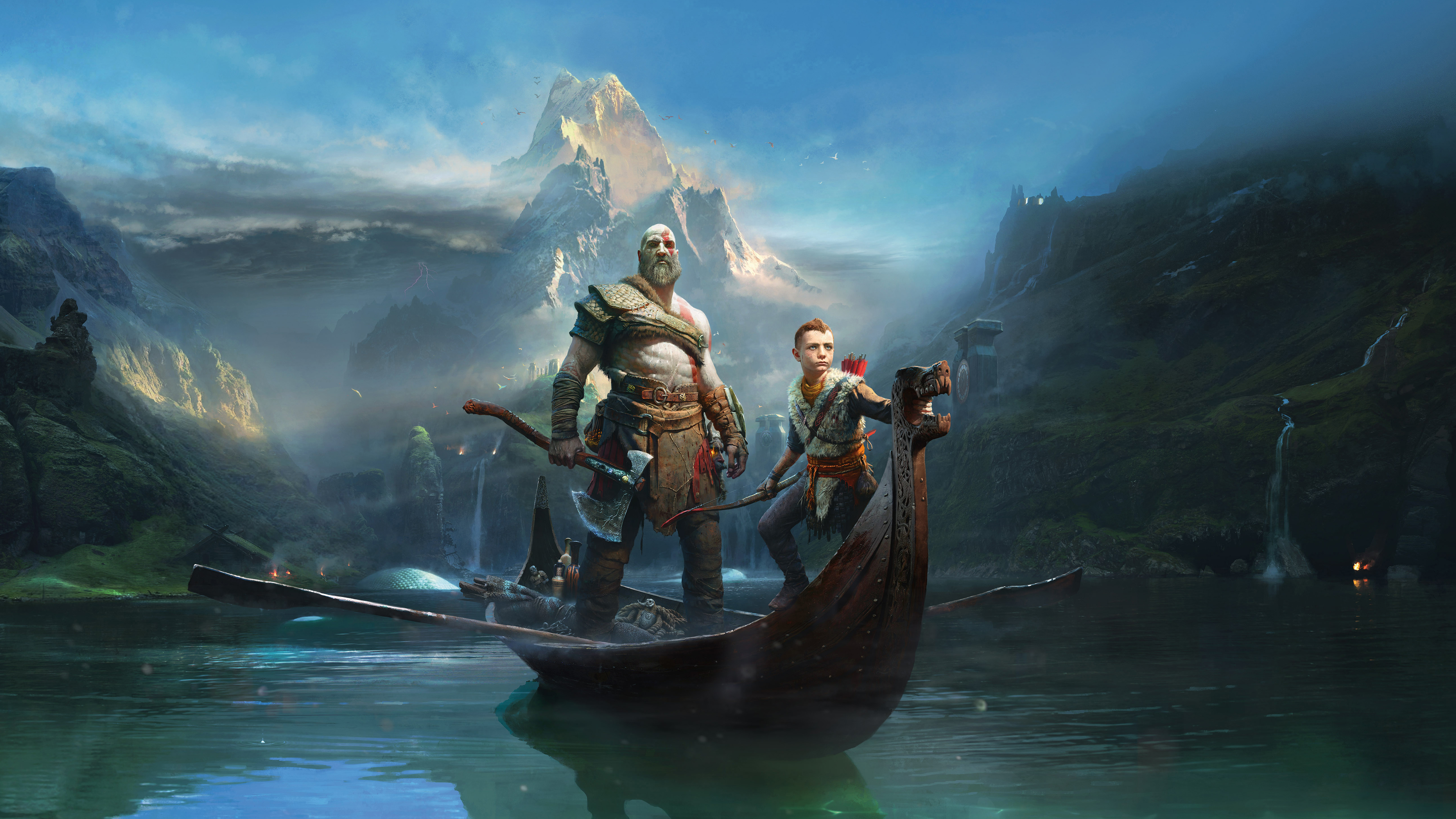 God of War (2018) 5k Retina Ultra Papel de Parede HD Plano de Fundo 5120x2880 ID843016