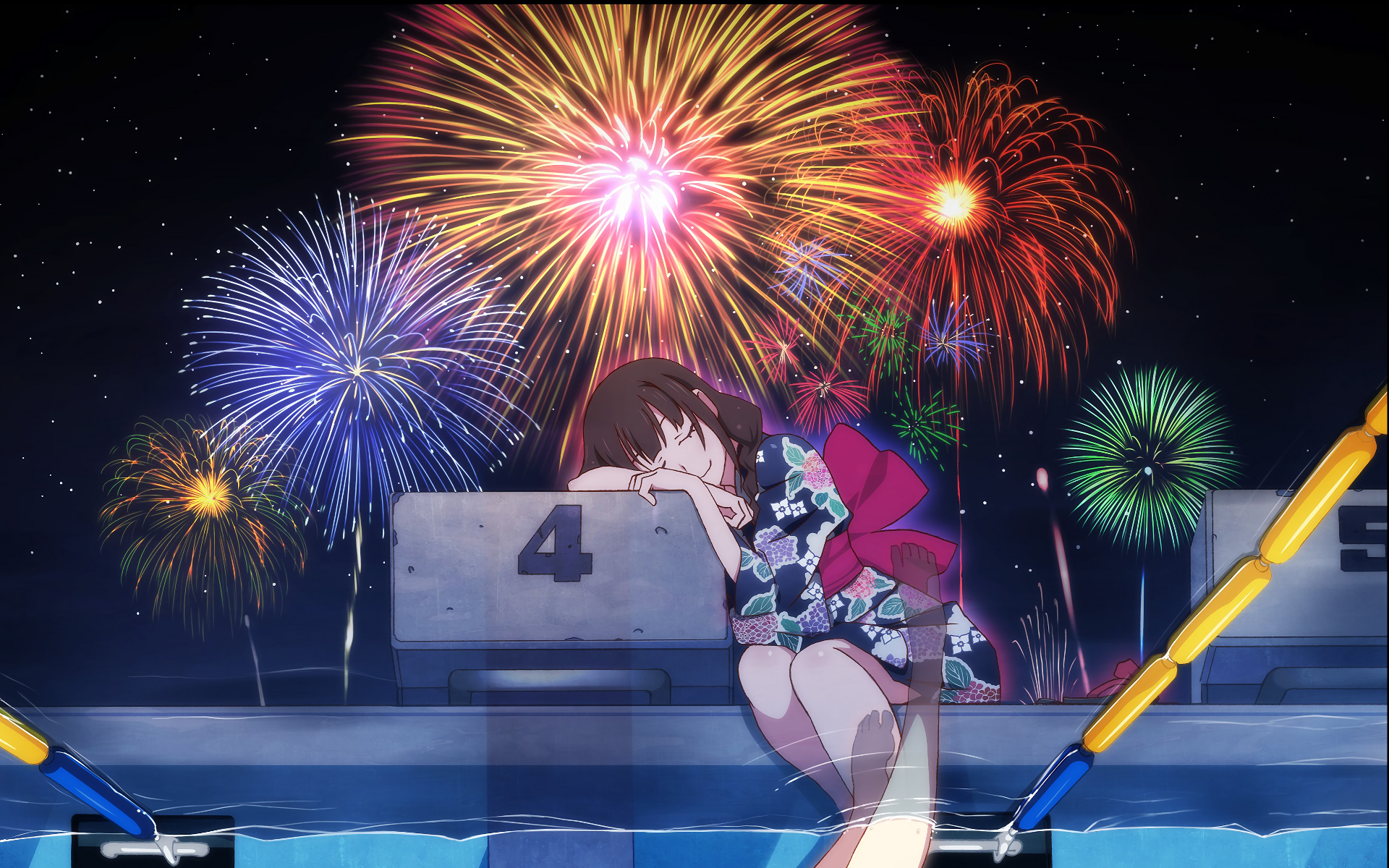 Uchiage Hanabi, Shita kara Miru ka? Yoko kara Miru ka? HD