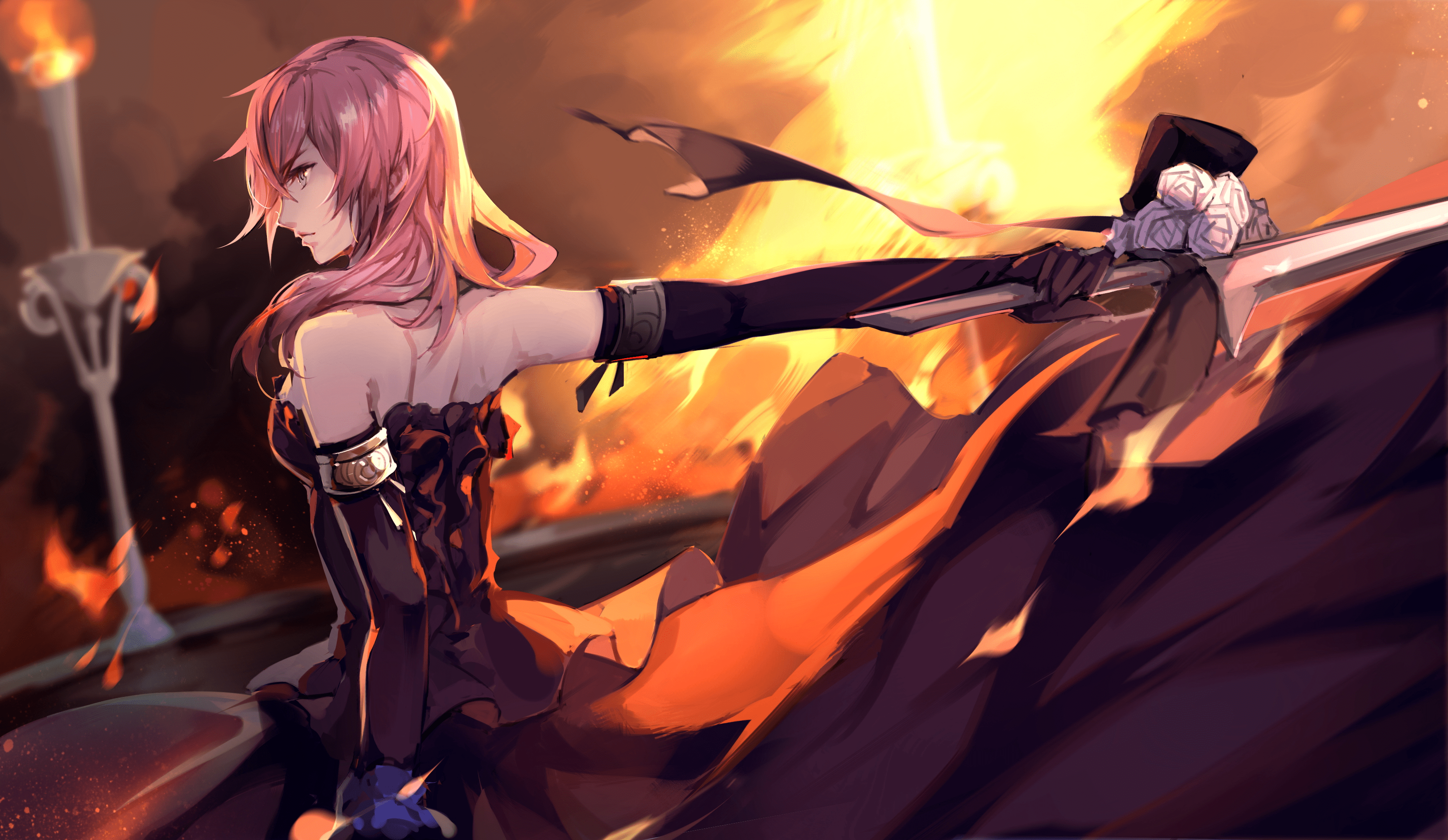 Lightning Returns Final Fantasy XIII Fondo de pantalla HD