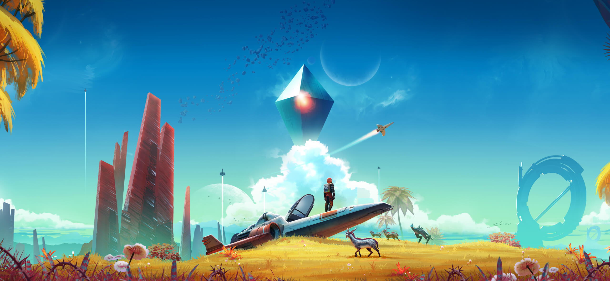 No Man's Sky HD Wallpaper Cosmic Adventure