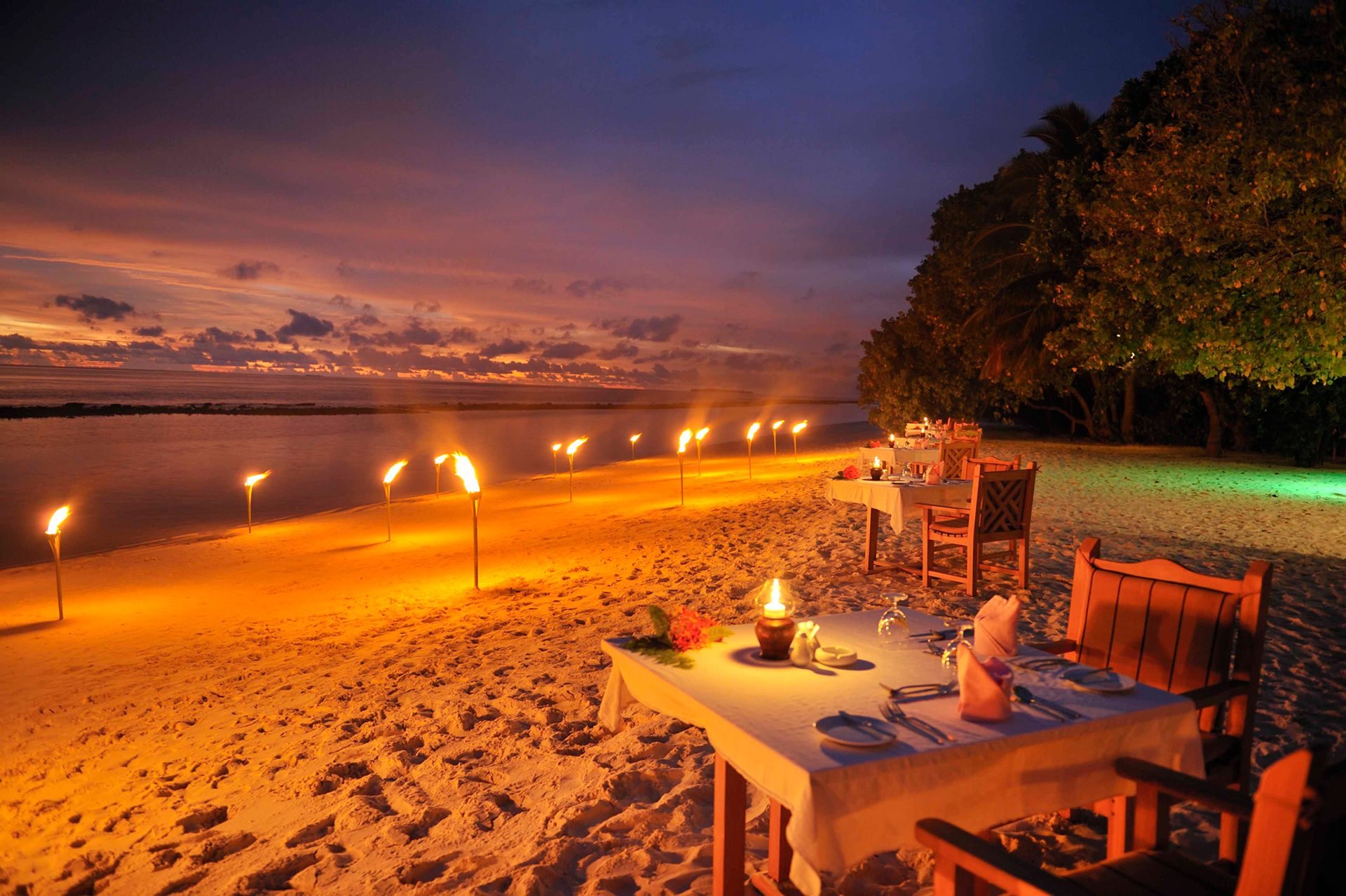 Download Holiday Horizon Maldives Sea Ocean Candle Table Earth