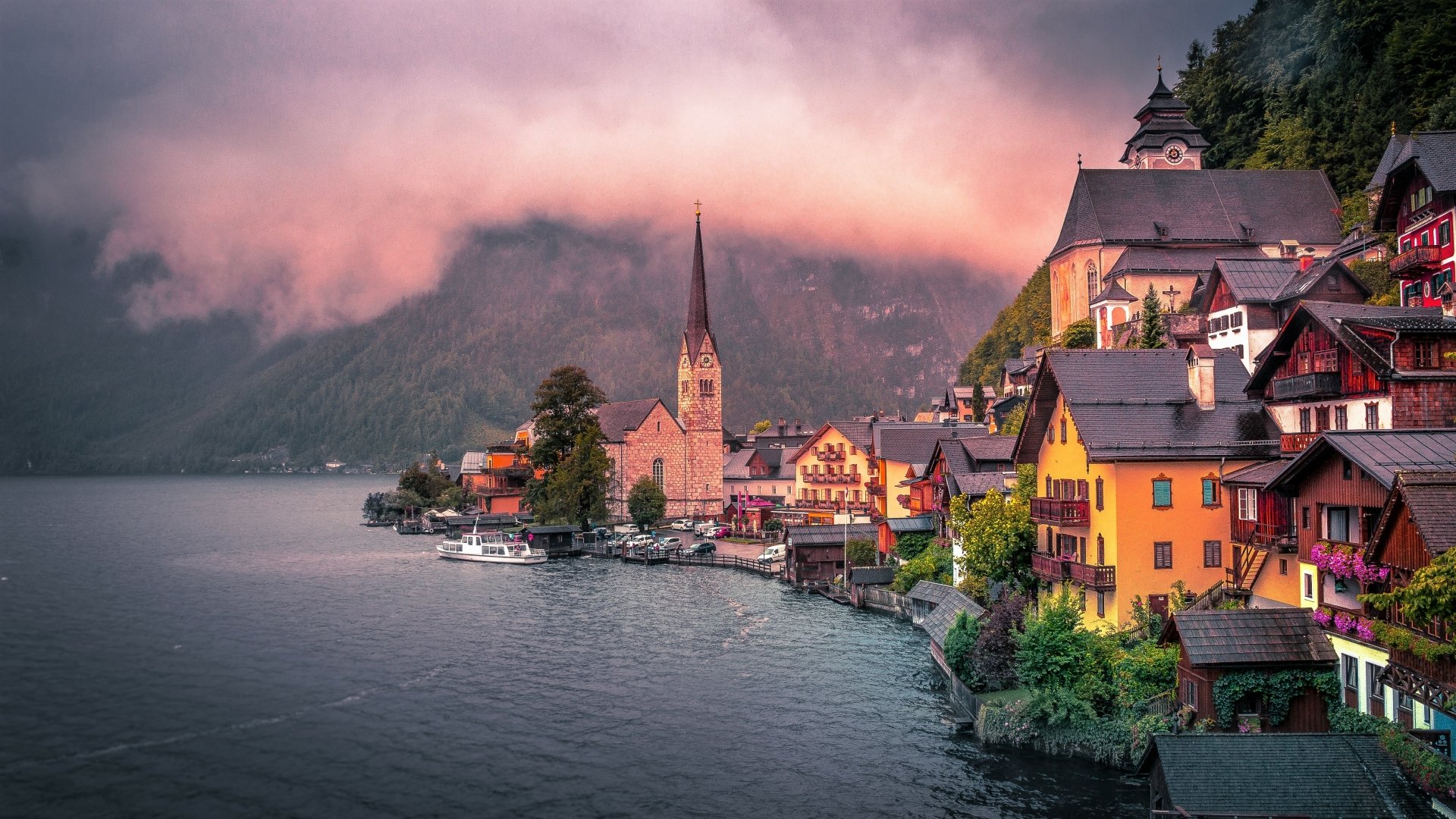 Hallstatt, Austria 4k Ultra HD Wallpaper Background Image 5184x2916