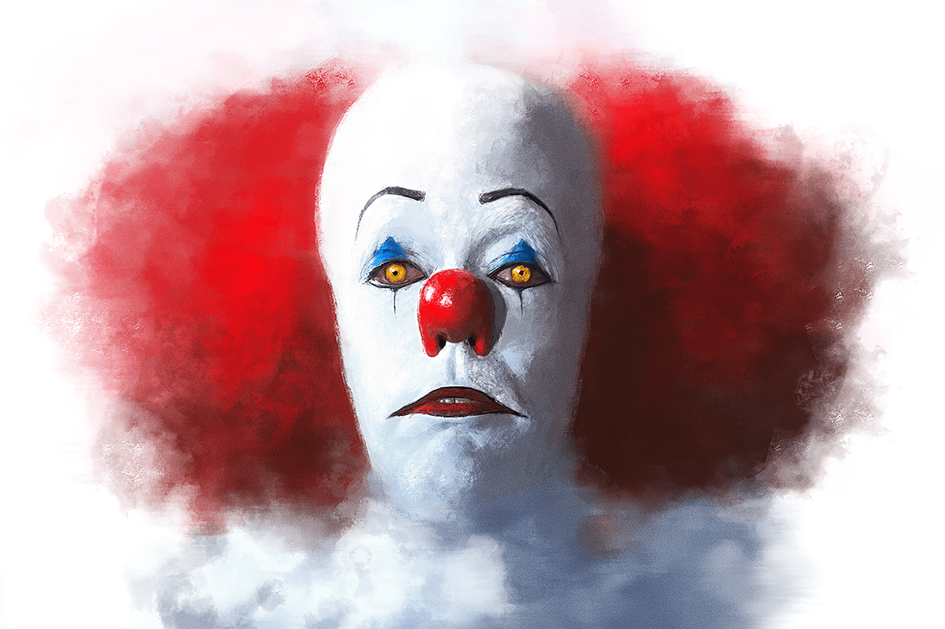 Painting of "Pennywise" HD Wallpaper Background Image 1920x1278