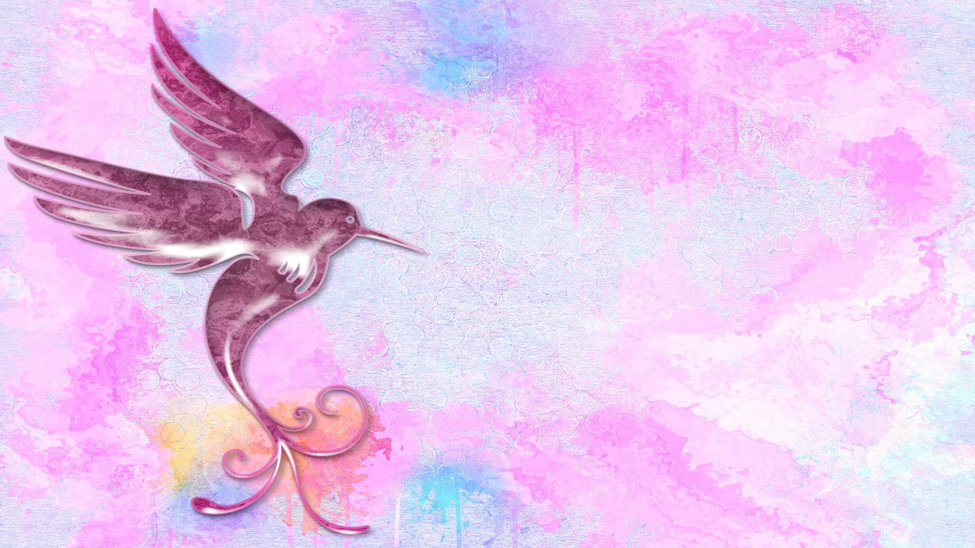 Download Pink Bird Animal Artistic HD Wallpaper by Margriet Forsten