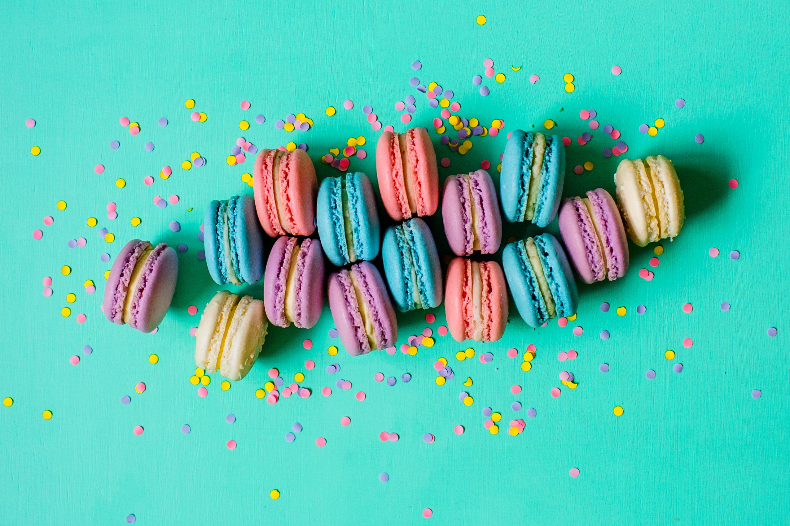 Download Colors Sweets Food Macaron HD Wallpaper