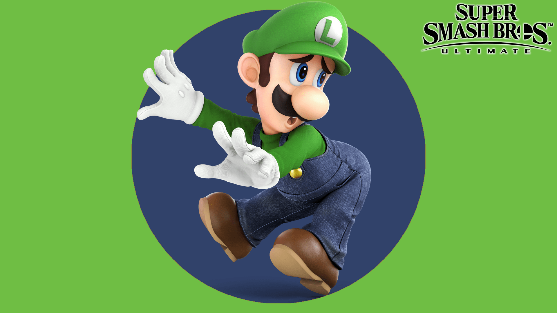 Super Smash Bros. Ultimate Luigi Wallpaper by DangerZone2486