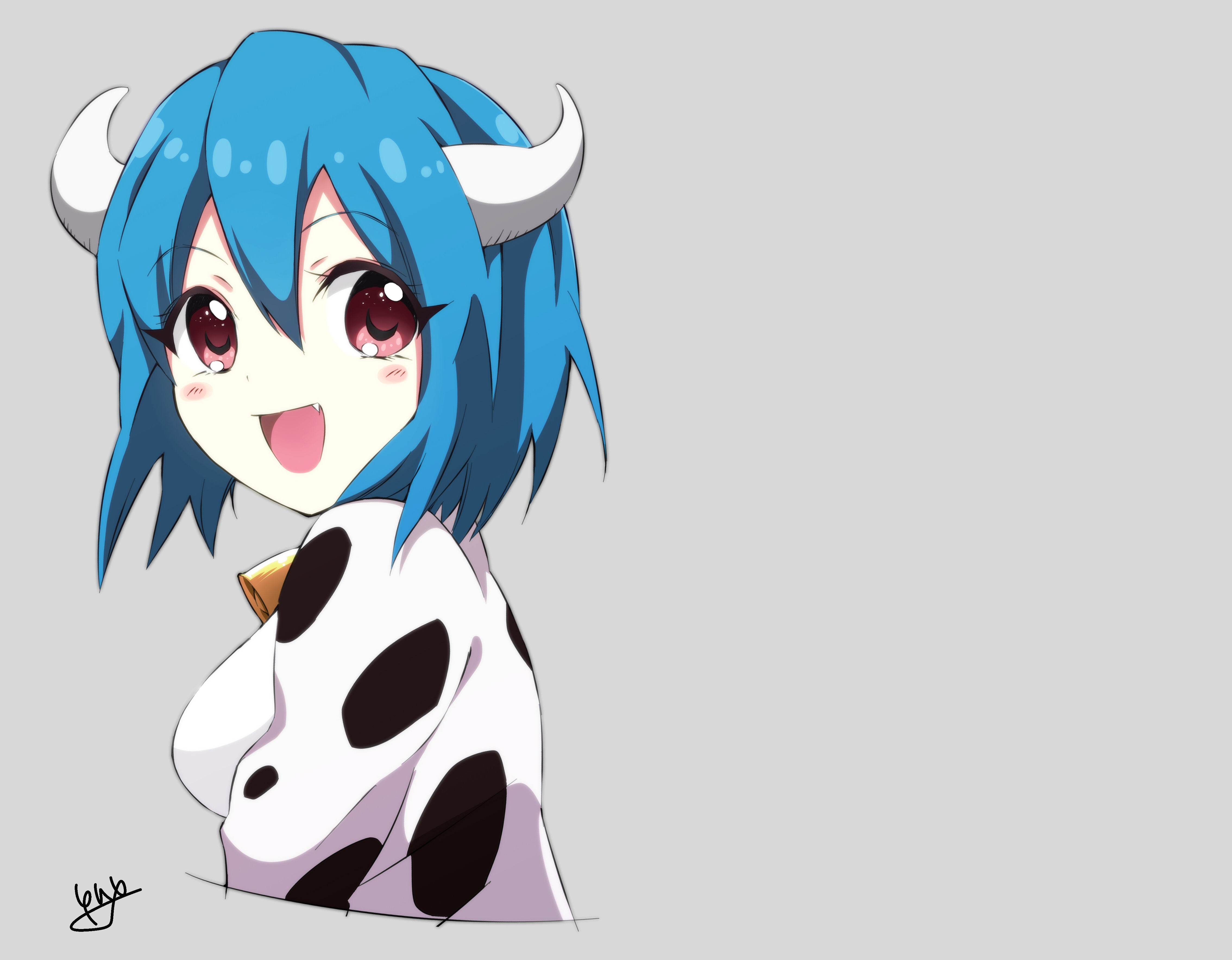 Jashinchan Dropkick 4k Ultra HD Wallpaper Background Image 4536x3536
