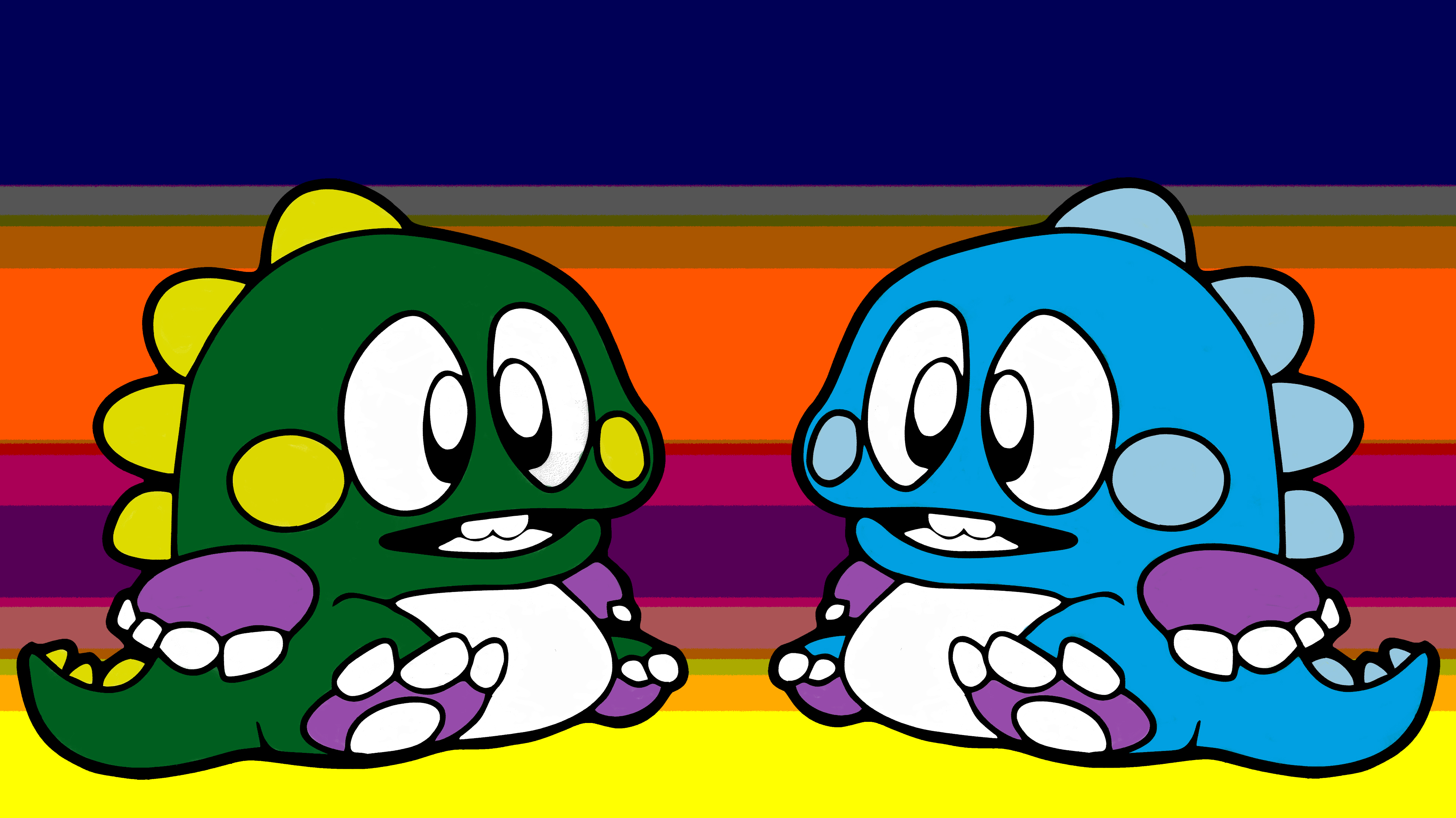 Download Video Game Bubble Bobble HD Wallpaper