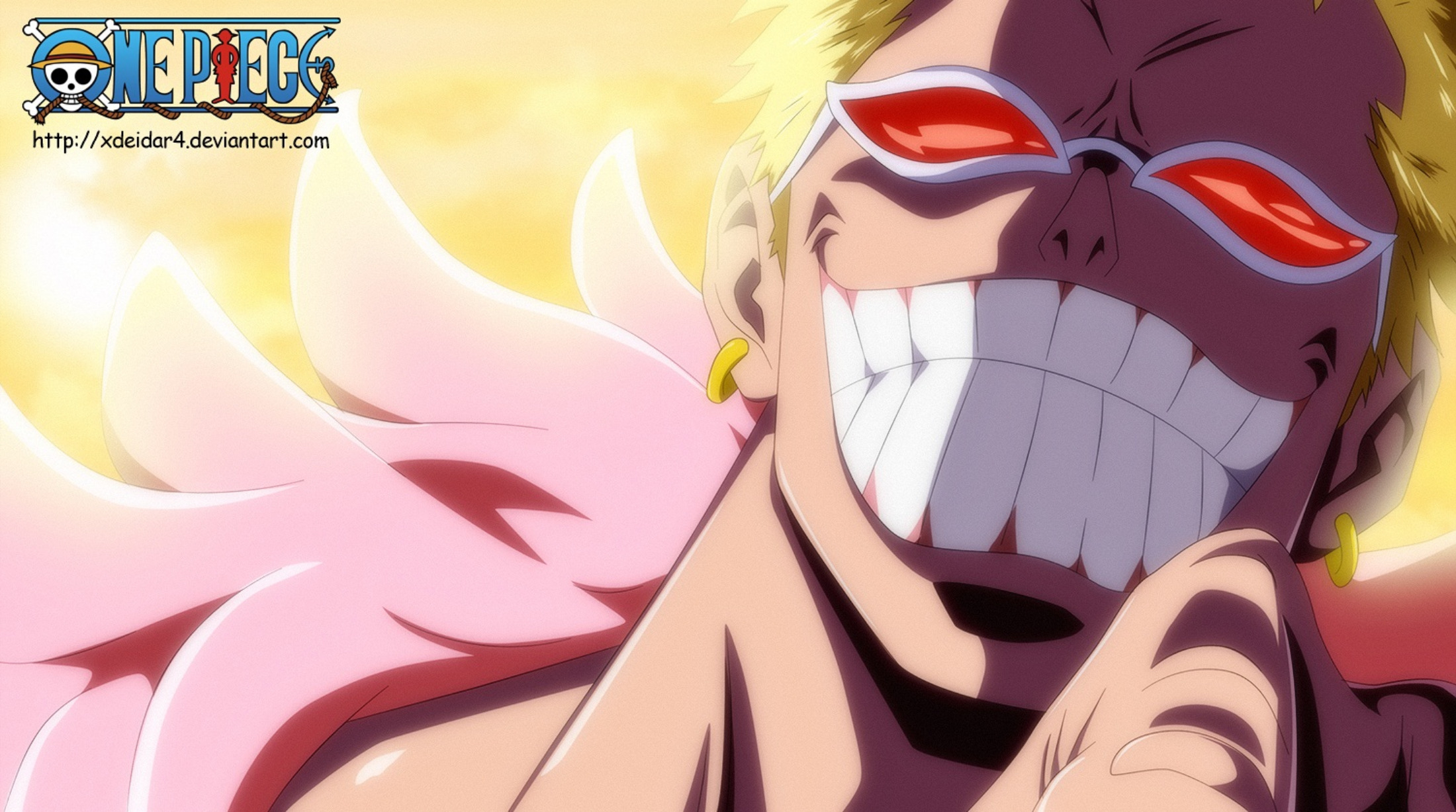 Download Donquixote Doflamingo Anime One Piece HD Wallpaper by xDeidar4