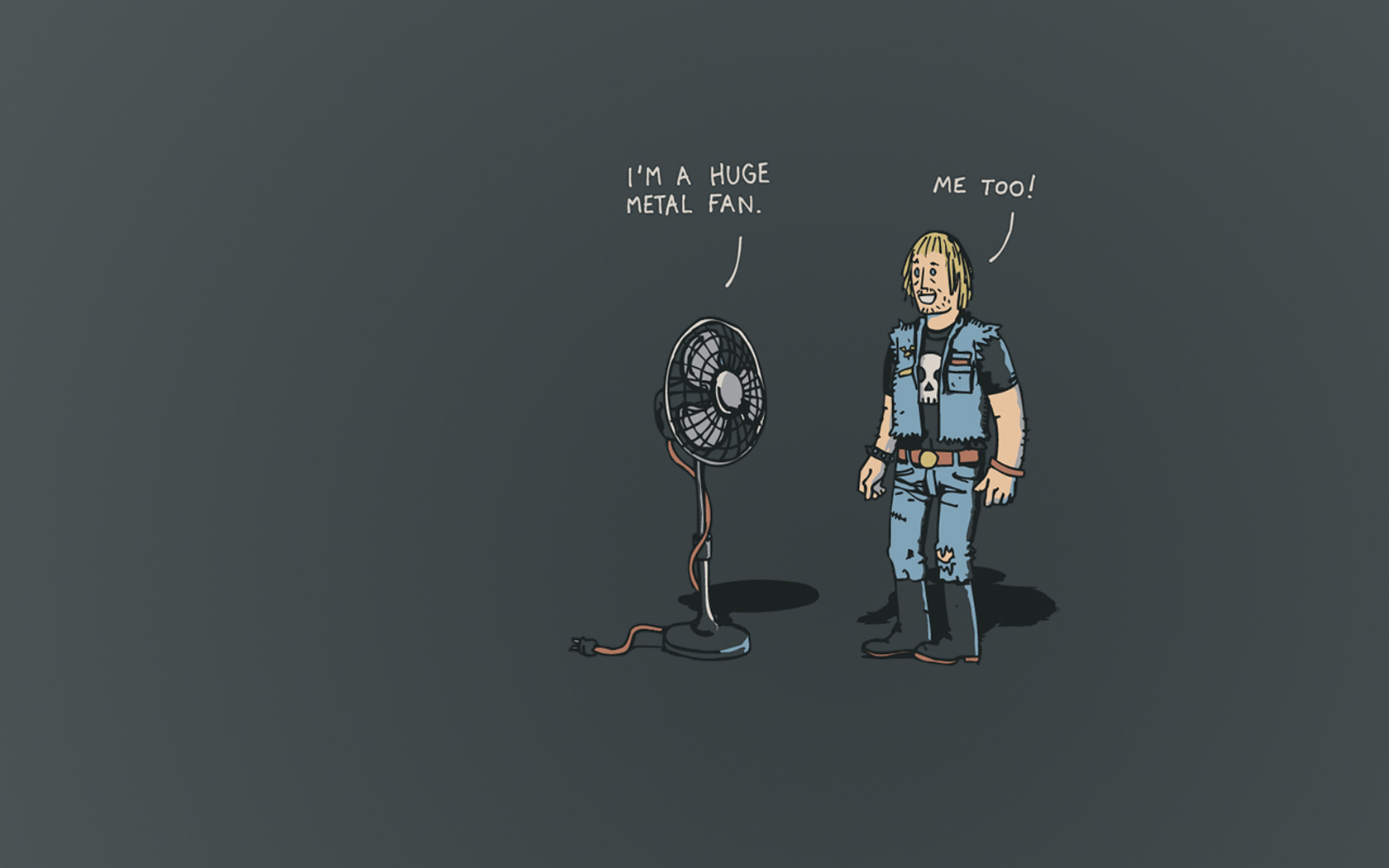 Funny Metal Fan HD Wallpaper That Will Blow You Away!
