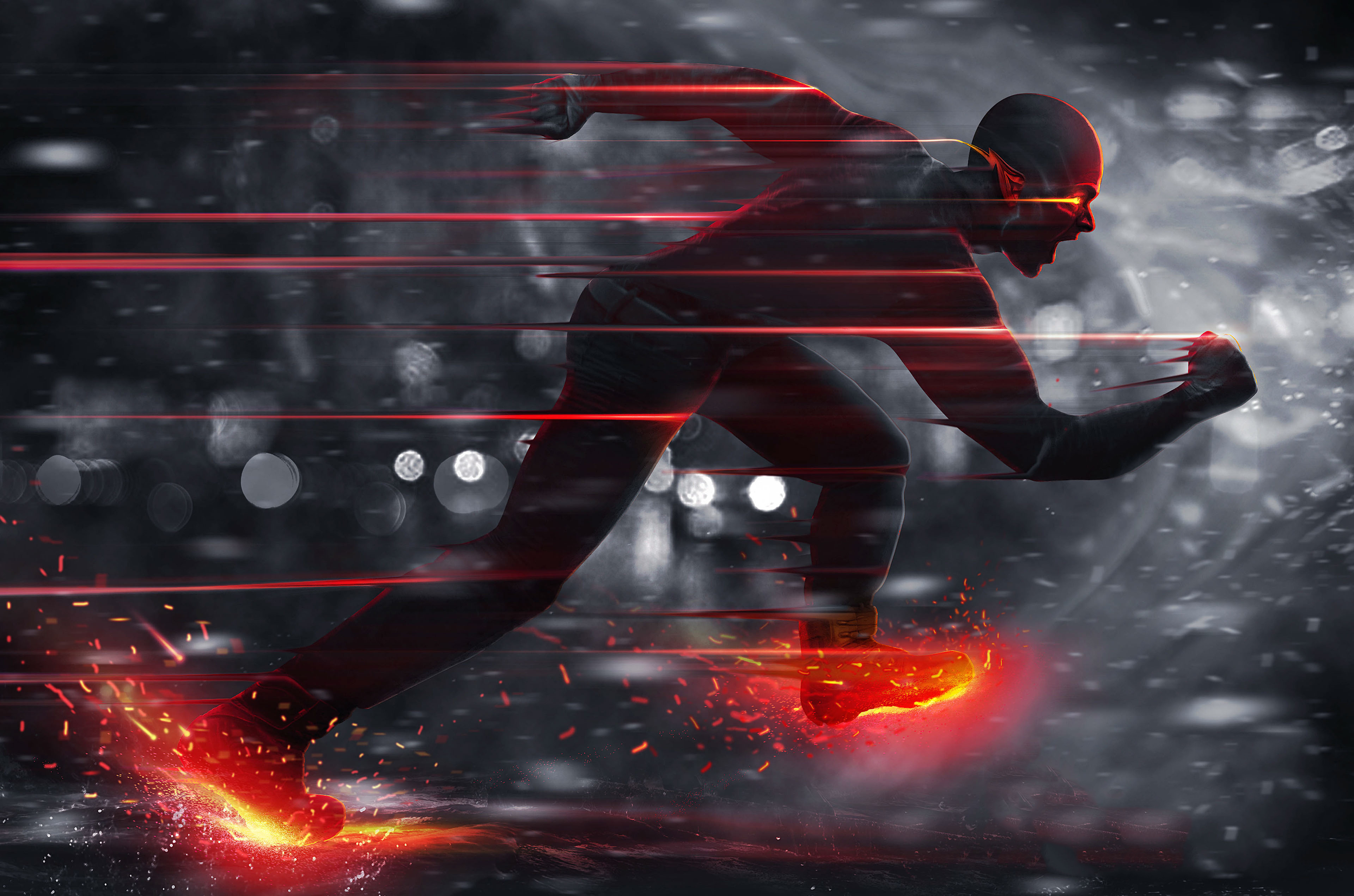 The Flash 4k Ultra HD Wallpaper Background Image 3840x2543