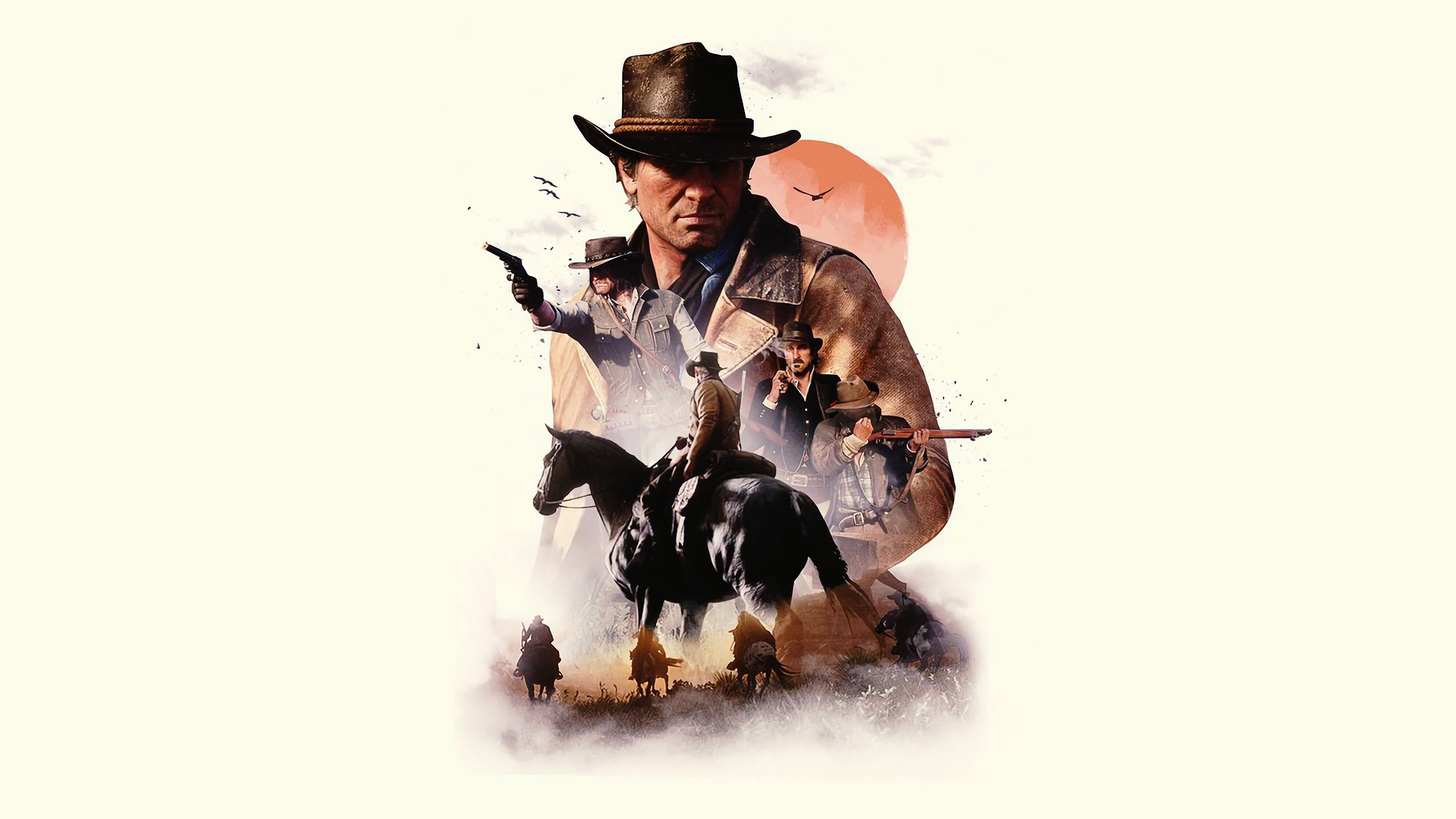 RDR2 Legends Marston, & Dutch 4K UHD Wallpaper