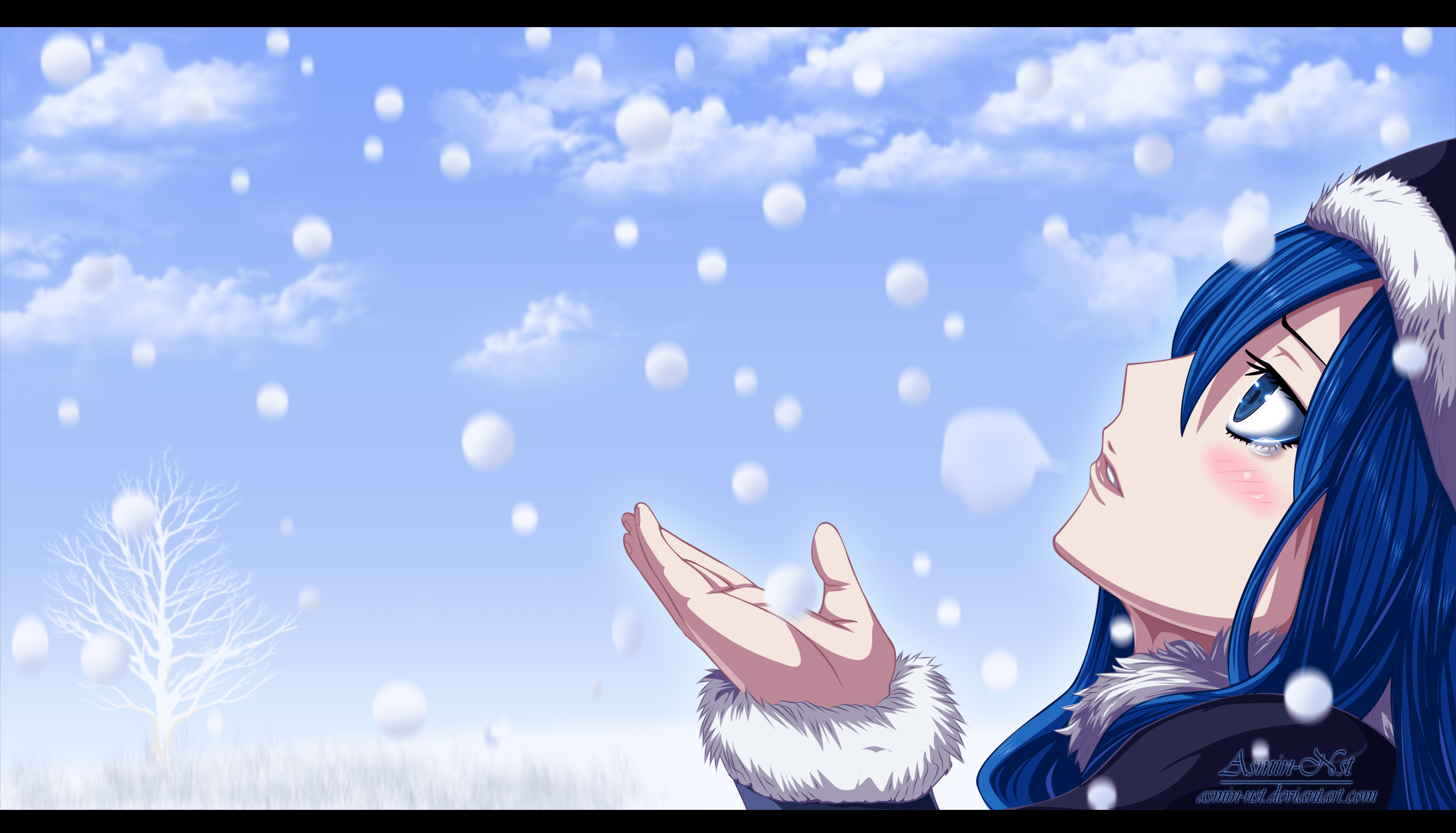 Download Juvia Lockser Anime Fairy Tail HD Wallpaper