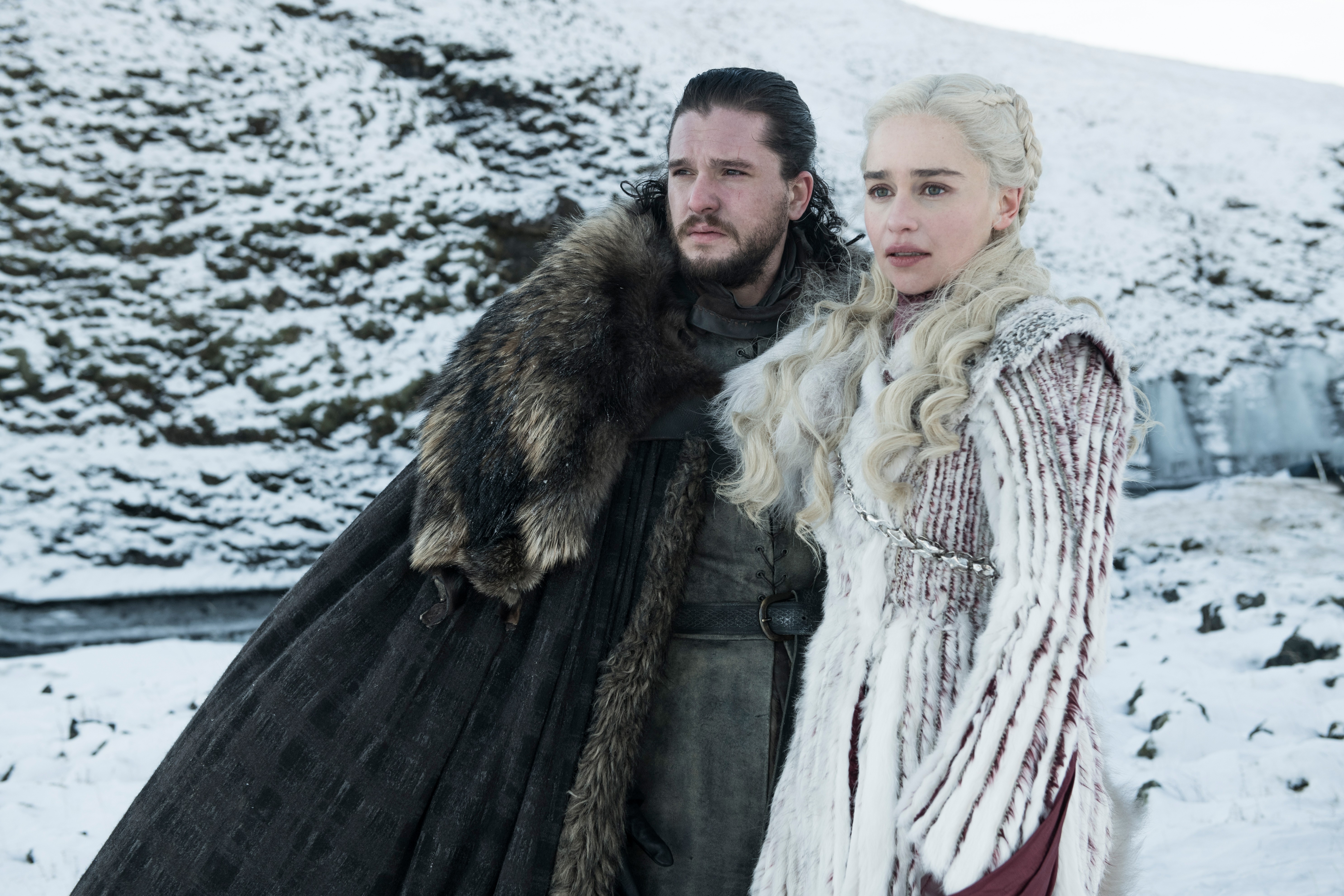 Game Of Thrones 4k Ultra Hd Jon Snow Daenerys Targaryen Epic Winter
