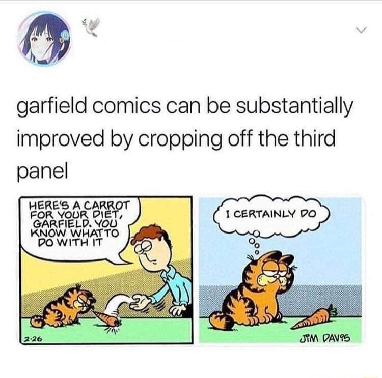 Garfield NO! Meme by NecoArc_Beater ) Memedroid