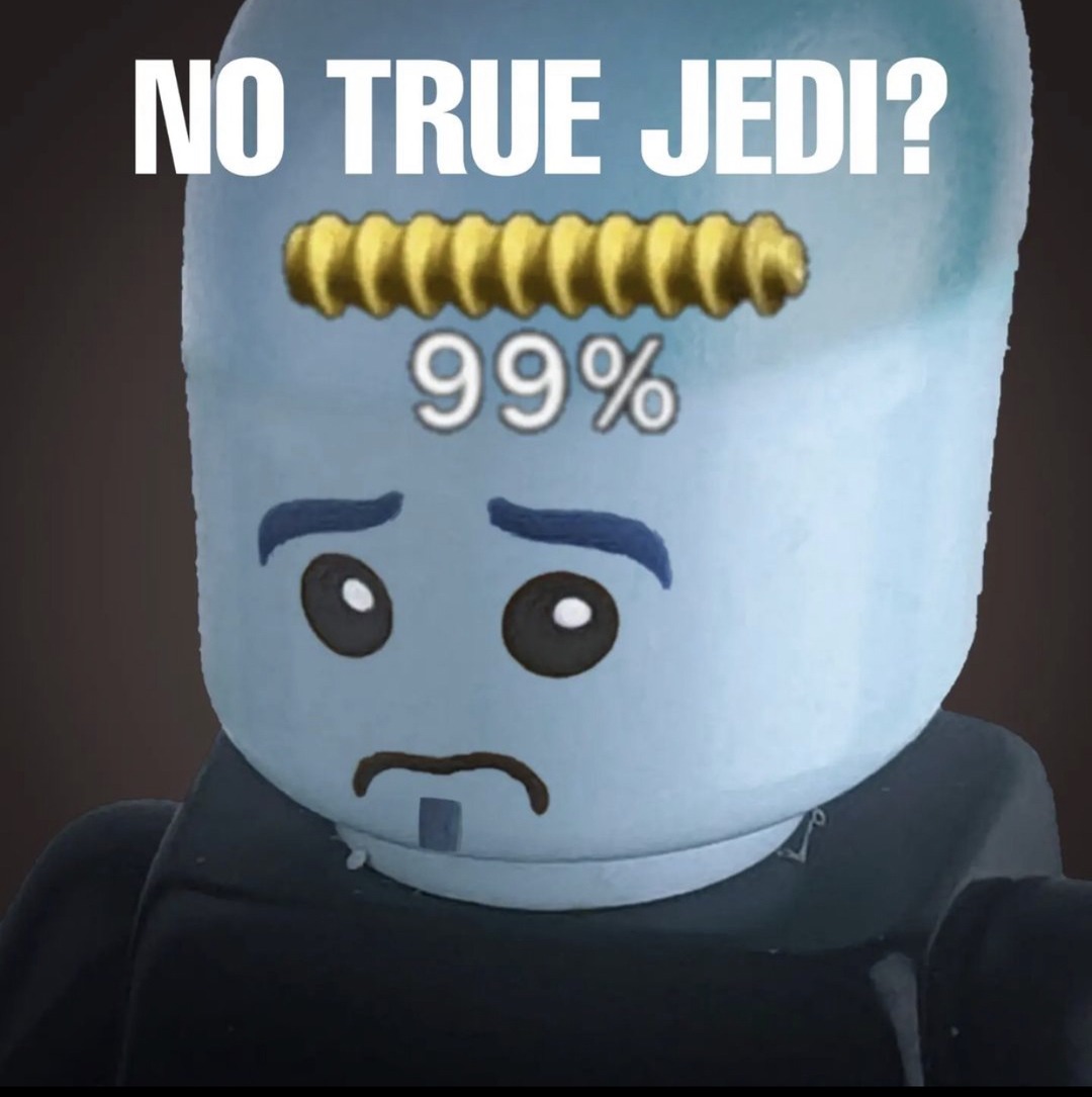 No true Jedi? Meme subido por BIrthdayBoiFernixBla ) Memedroid