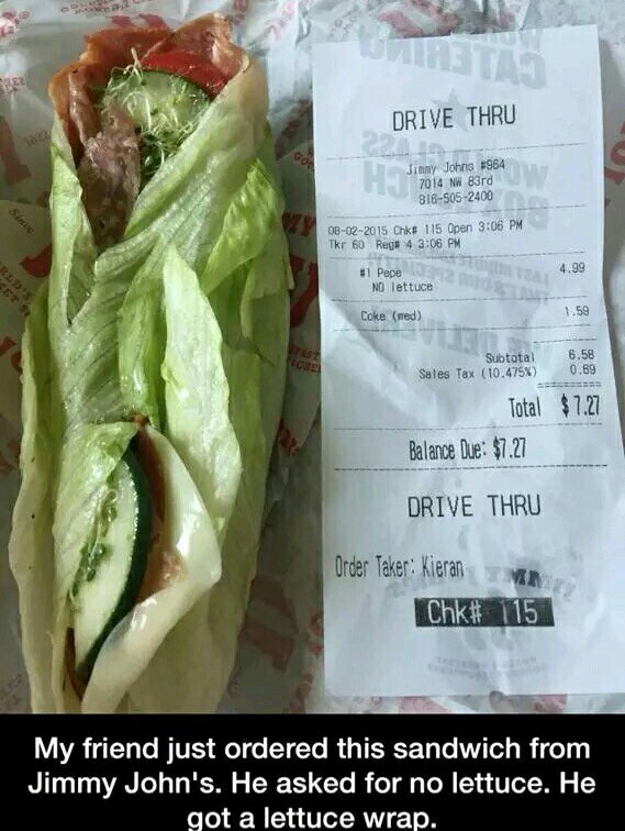 Lettuce wrap Meme by Soy_doIphin ) Memedroid