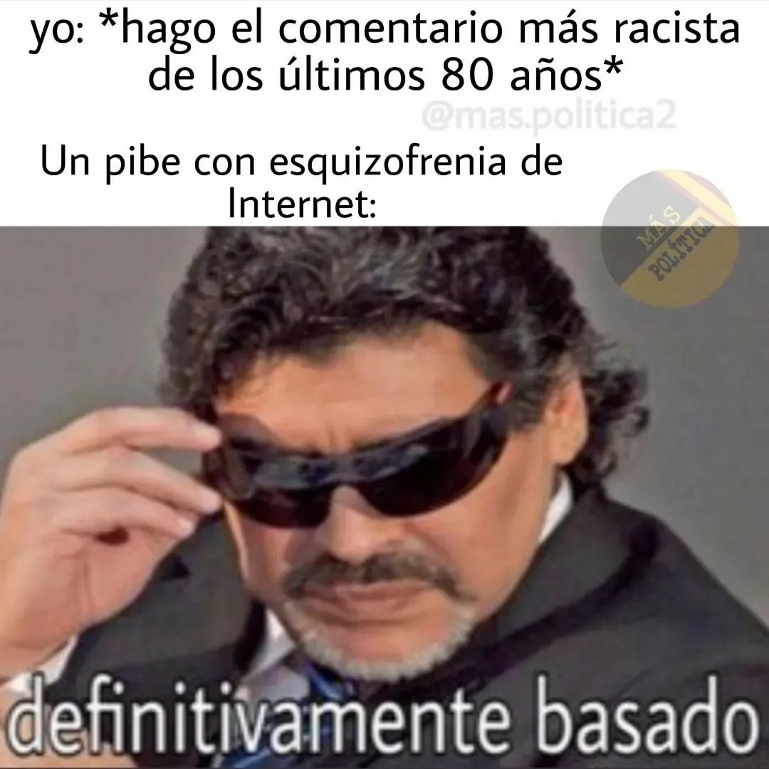 Definitivamente basado Meme subido por MarKenobi ) Memedroid