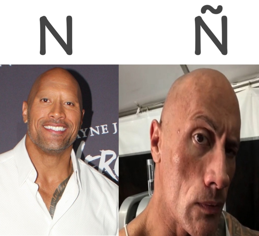 Aparentemente la ceja de la eñe se llama "virgulilla" pokerface