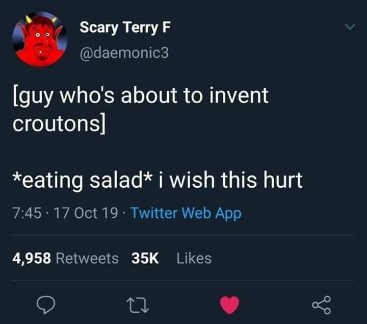 celery is crunchy water Meme subido por SirPug ) Memedroid