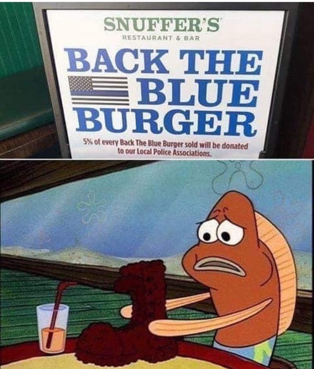 Spongebob Fish Eating Burger Meme Healthy Food Recipes