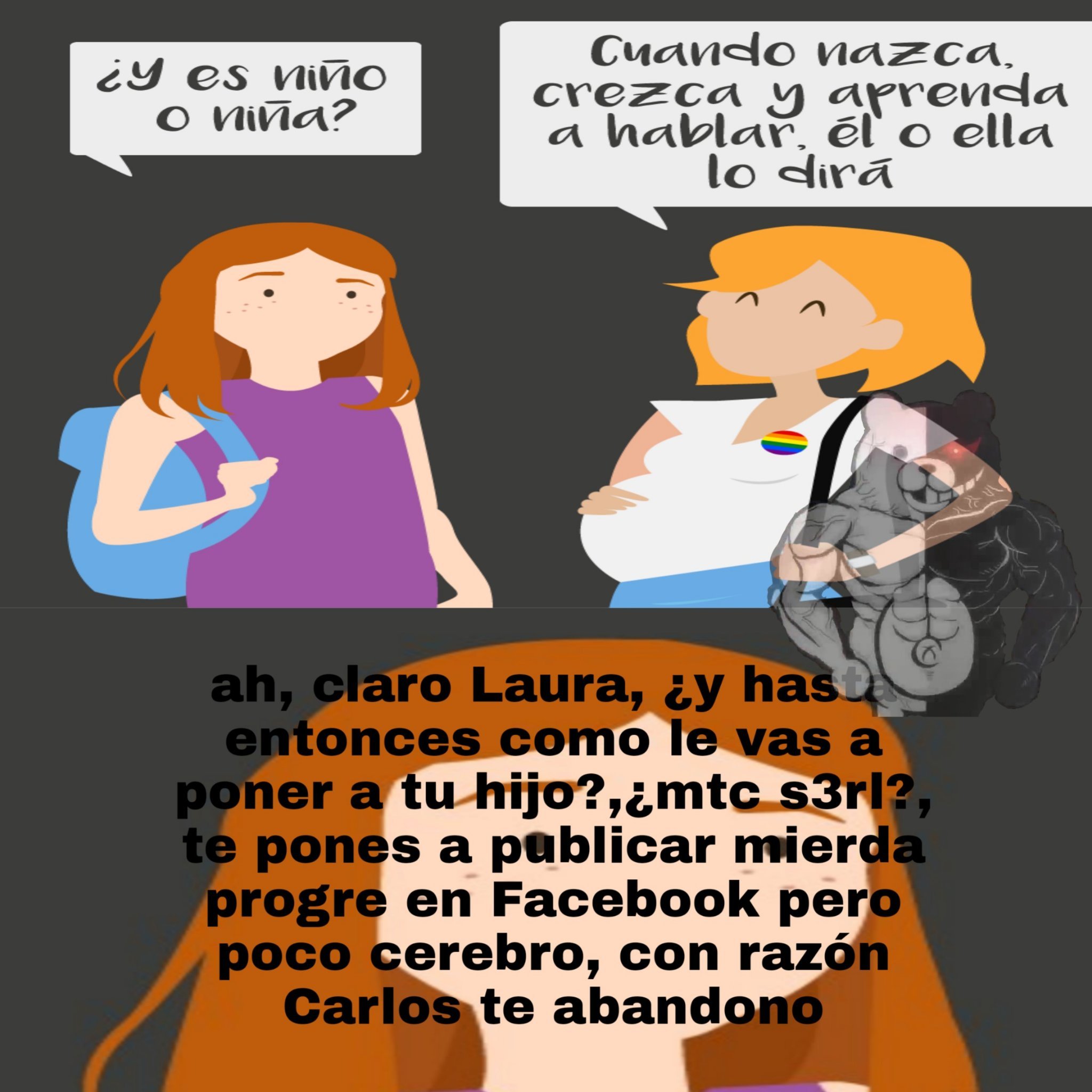 Ademas de feminista, a favor de el lgtb Meme subido por Noefly
