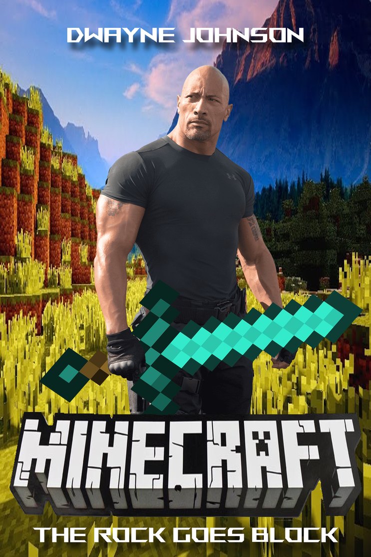 The Rock x Minecraft Meme by DLAPHINT ) Memedroid